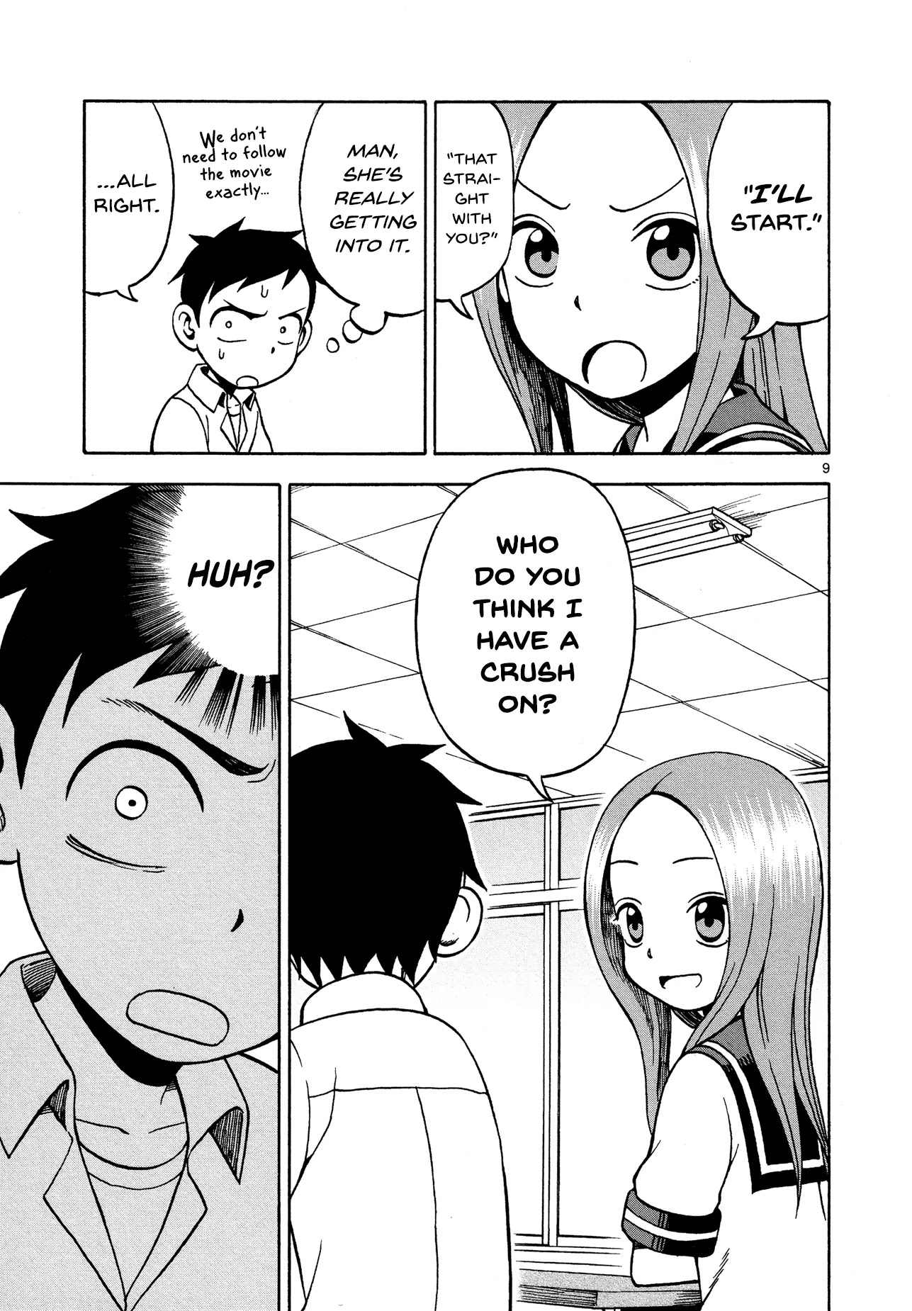 Karakai Jouzu no Takagi-san Chapter 19 page 9 - Chapter 19: Question