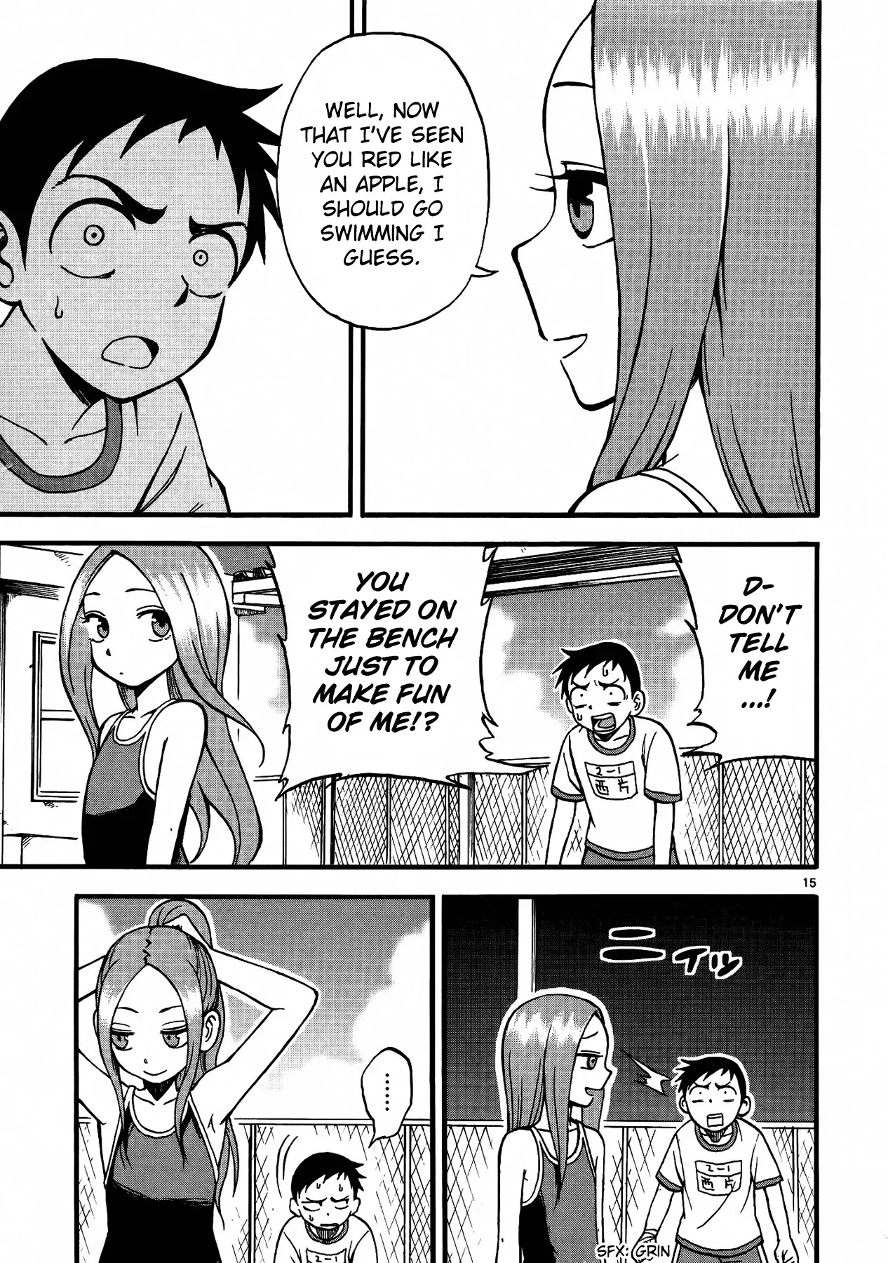 Karakai Jouzu no Takagi-san Chapter 2 page 16 - Chapter 2: Pool