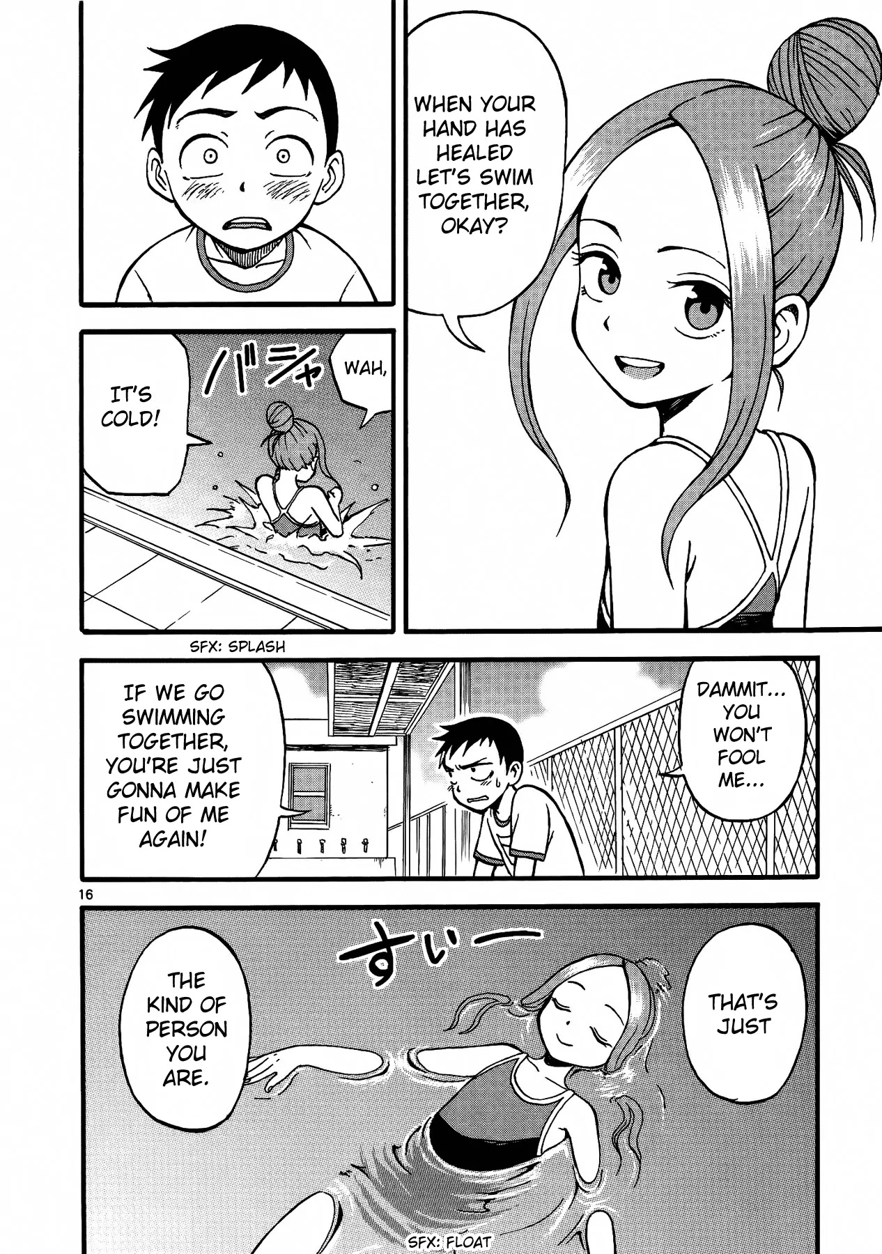 Karakai Jouzu no Takagi-san Chapter 2 page 17 - Chapter 2: Pool