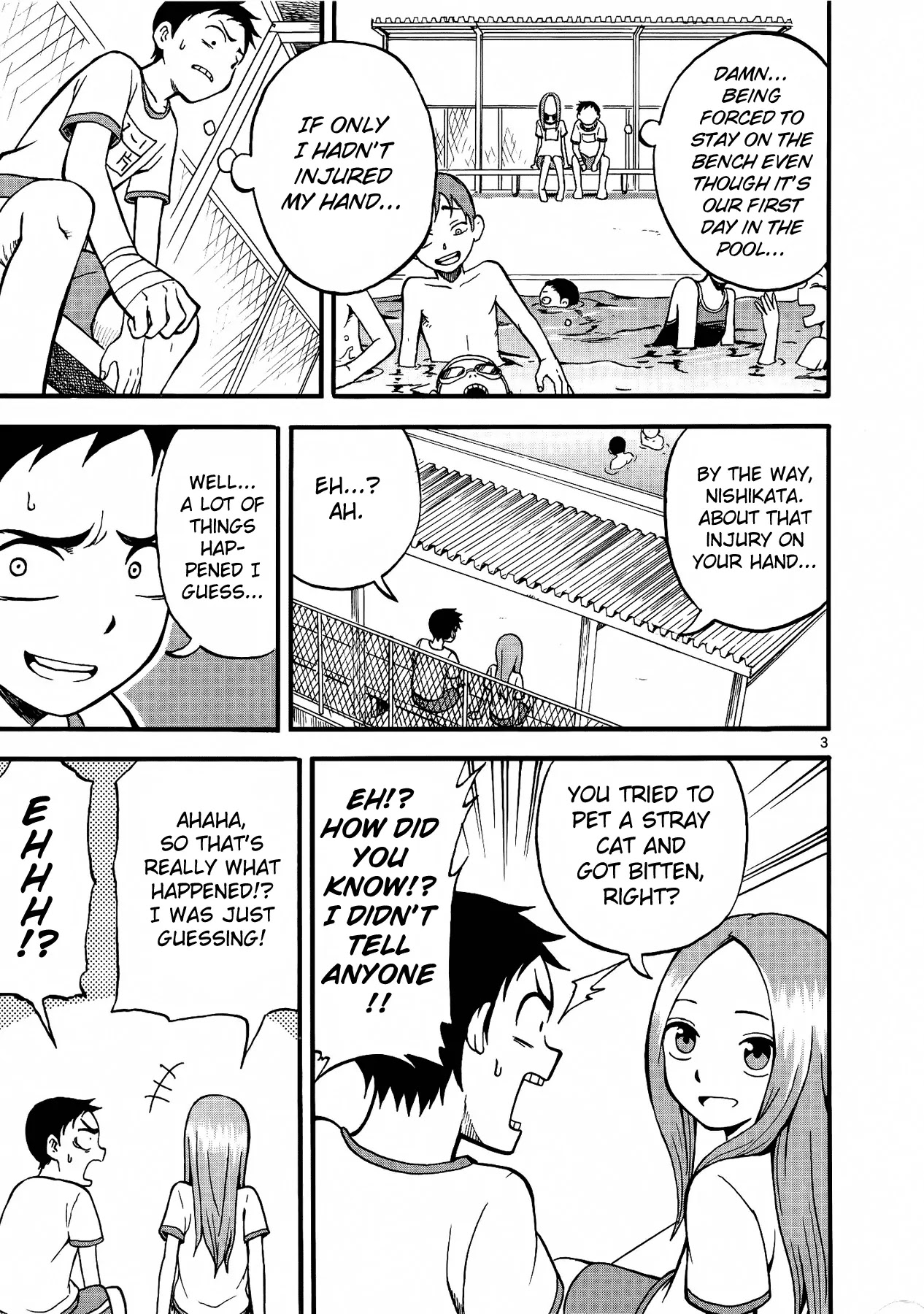 Karakai Jouzu no Takagi-san Chapter 2 page 4 - Chapter 2: Pool