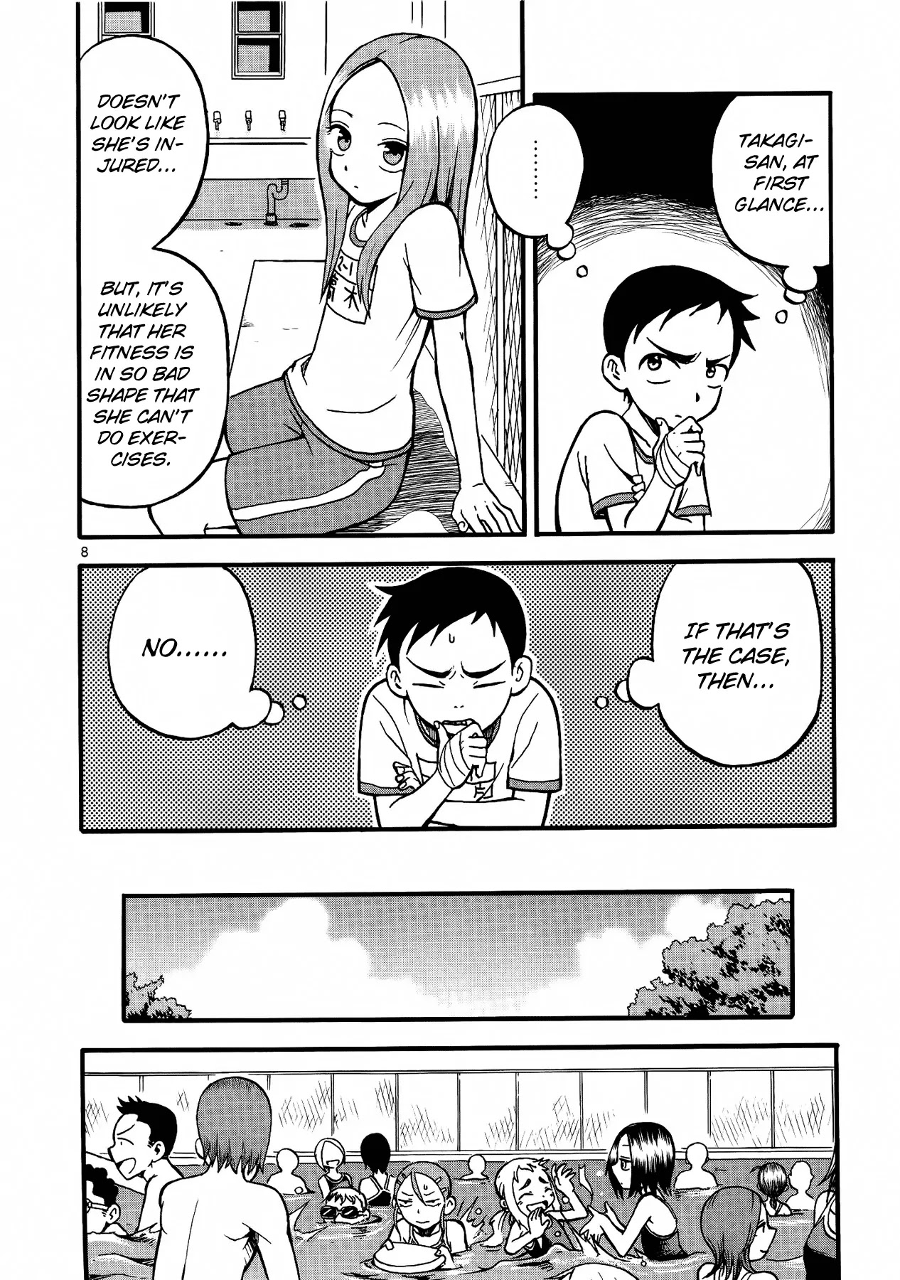 Karakai Jouzu no Takagi-san Chapter 2 page 9 - Chapter 2: Pool