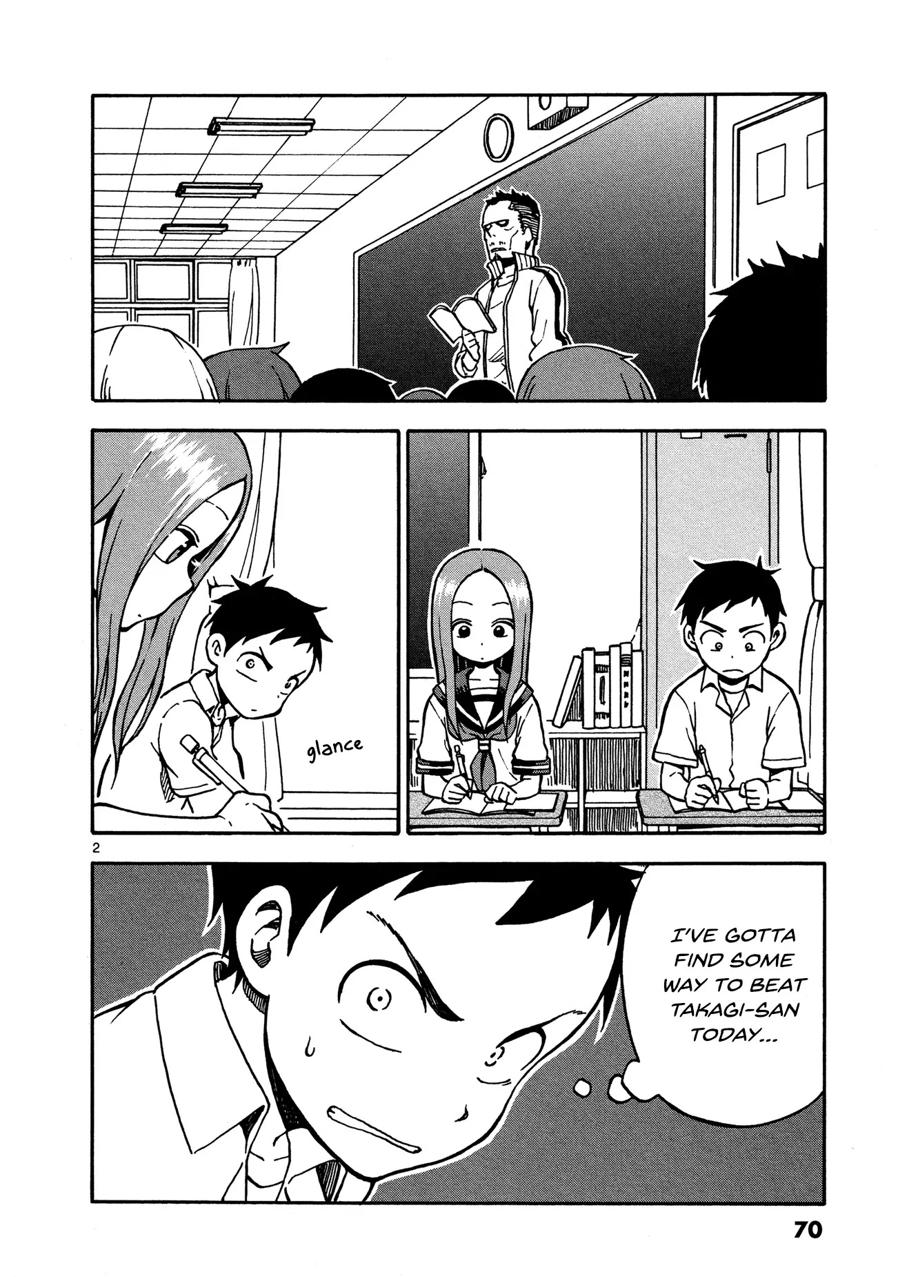 Karakai Jouzu no Takagi-san Chapter 22 page 2 - Chapter 22: English Translation
