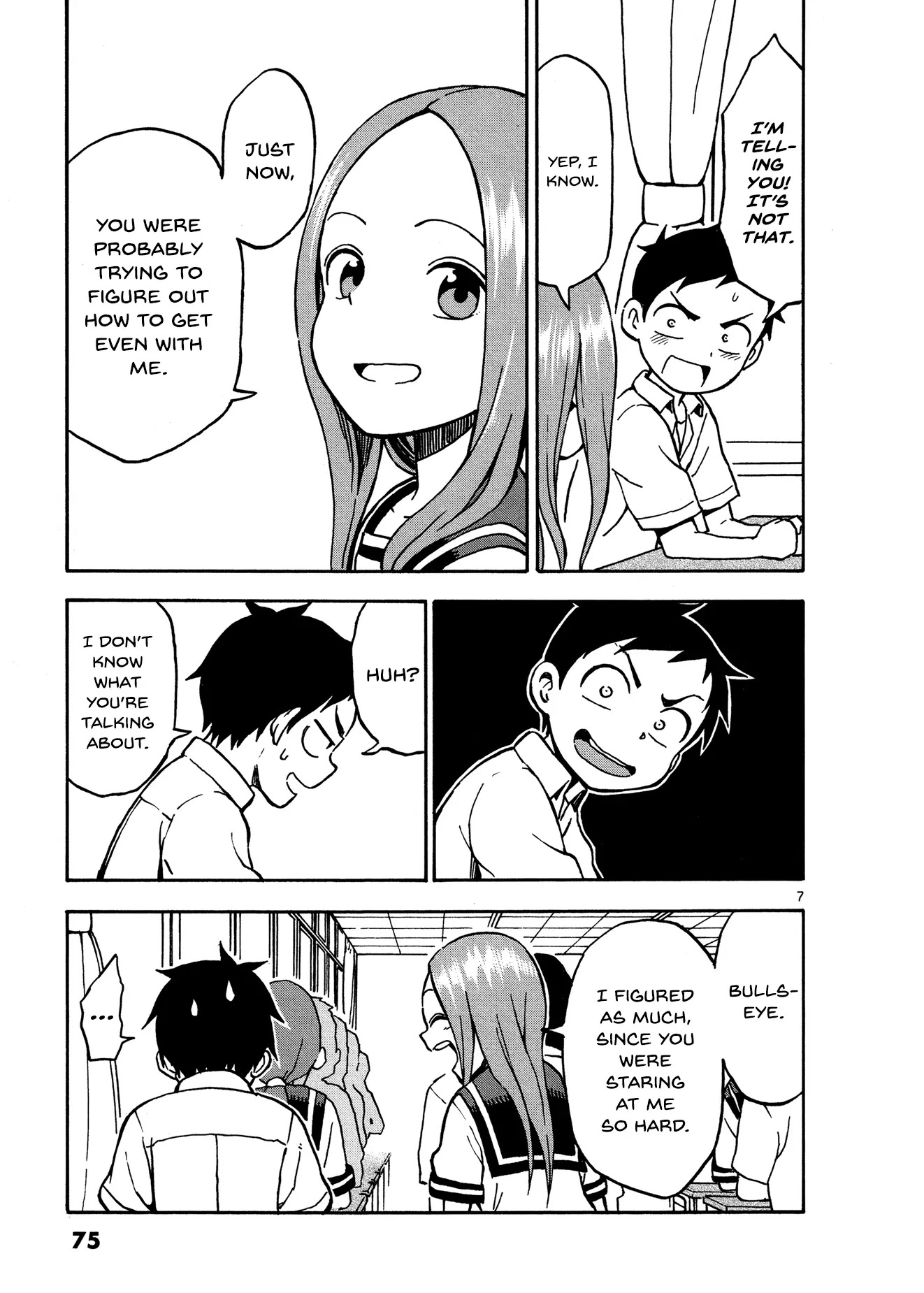 Karakai Jouzu no Takagi-san Chapter 22 page 7 - Chapter 22: English Translation
