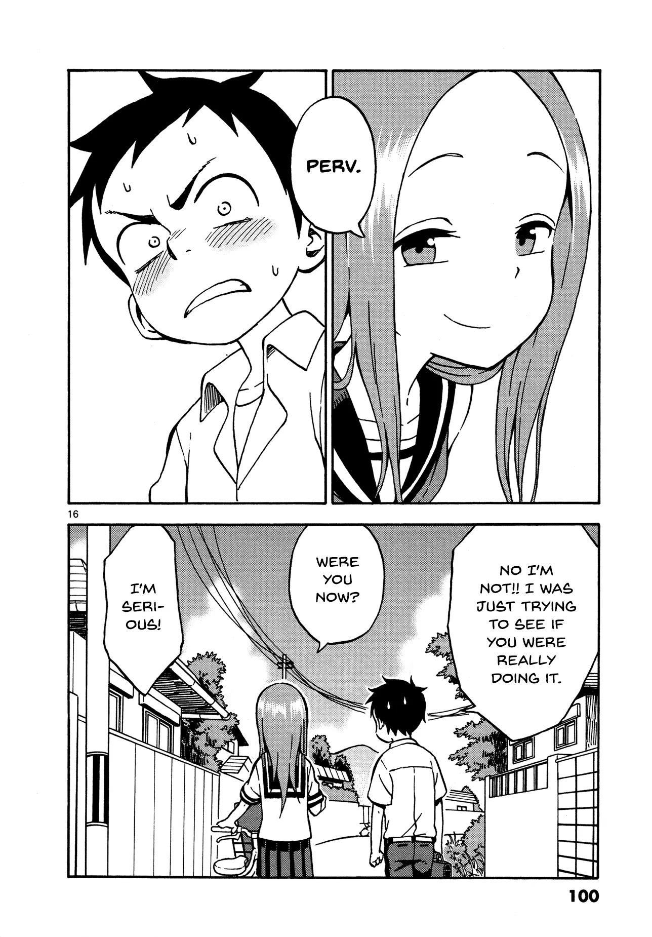 Karakai Jouzu no Takagi-san Chapter 23 page 16 - Chapter 23: Gymnastics