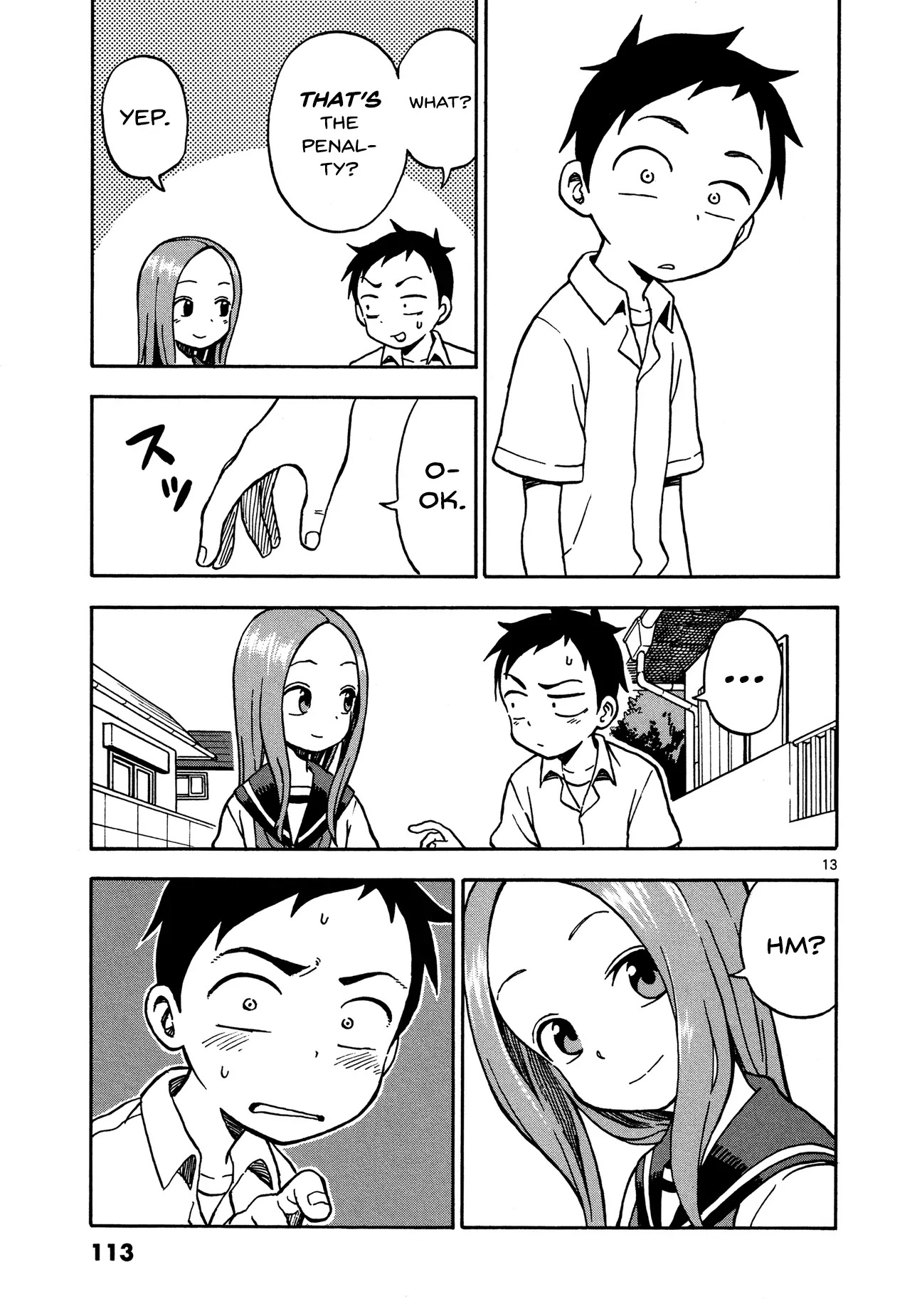 Karakai Jouzu no Takagi-san Chapter 24 page 13 - Chapter 24: Sides