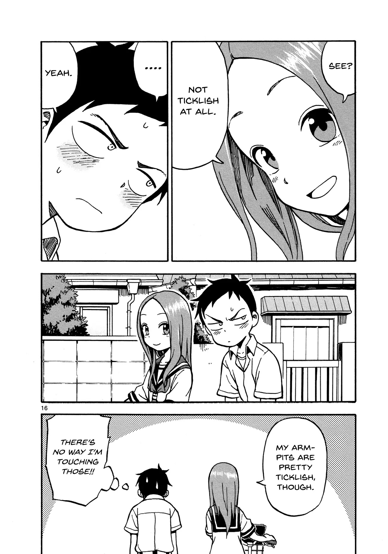 Karakai Jouzu no Takagi-san Chapter 24 page 16 - Chapter 24: Sides