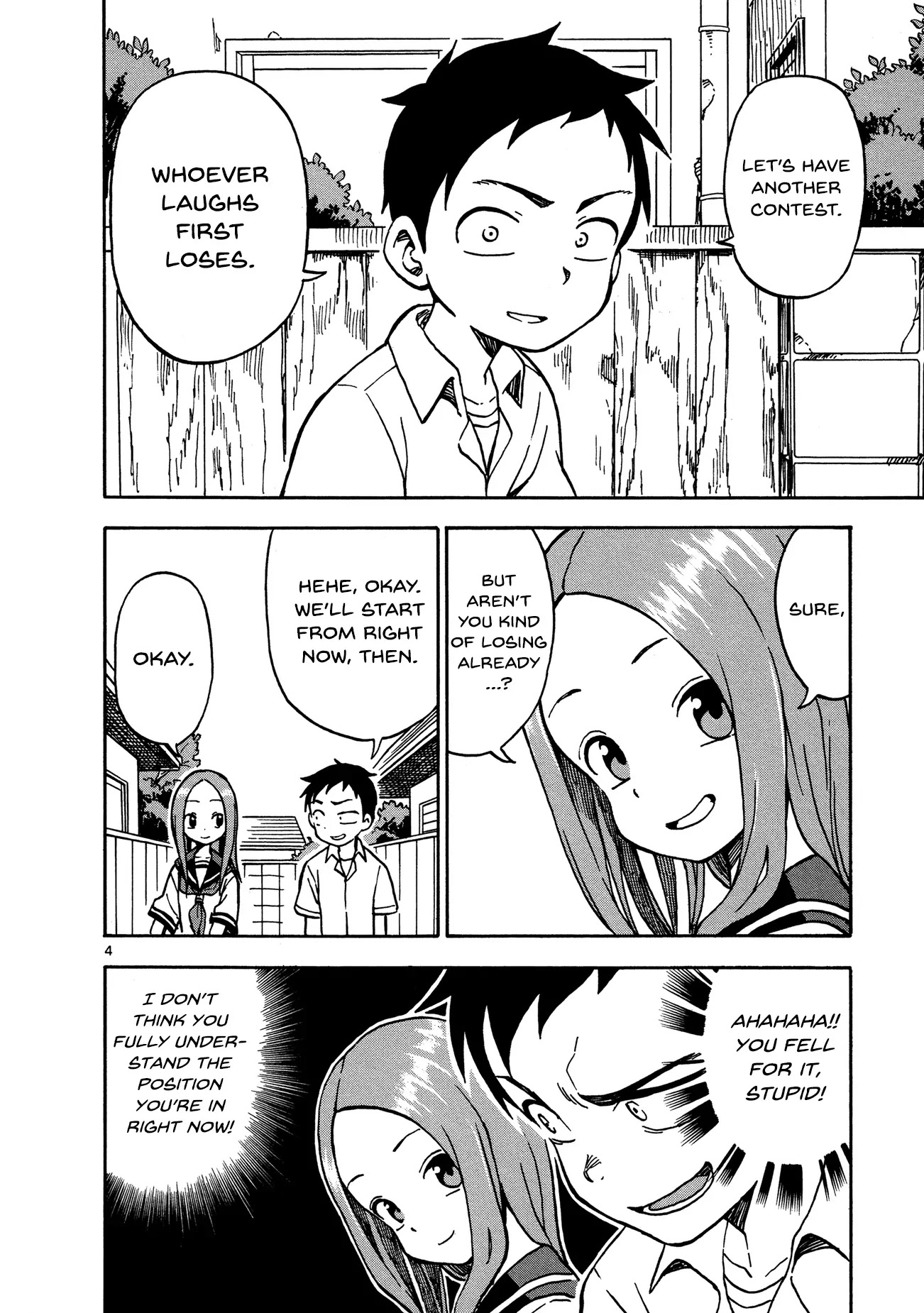 Karakai Jouzu no Takagi-san Chapter 24 page 4 - Chapter 24: Sides