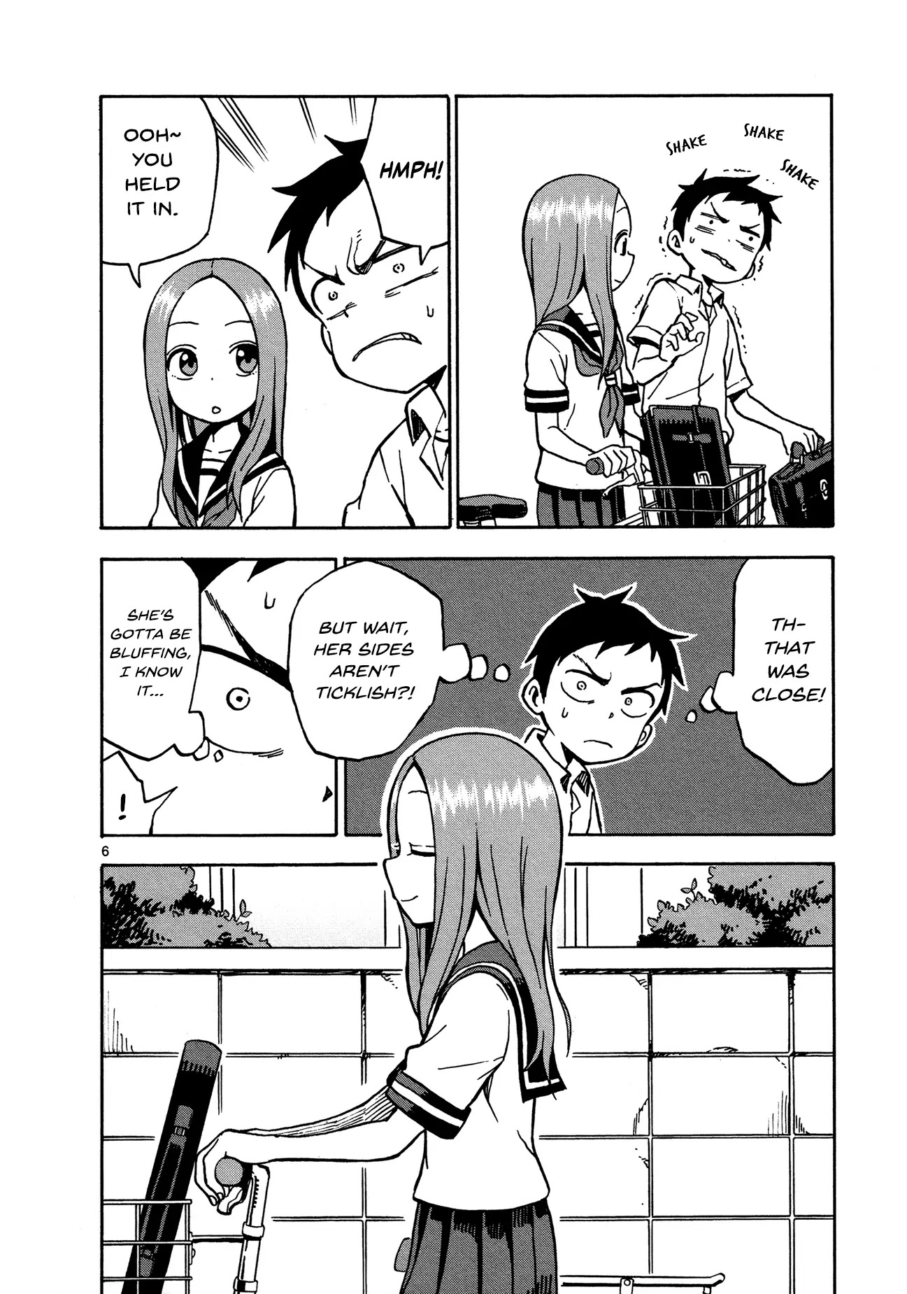 Karakai Jouzu no Takagi-san Chapter 24 page 6 - Chapter 24: Sides