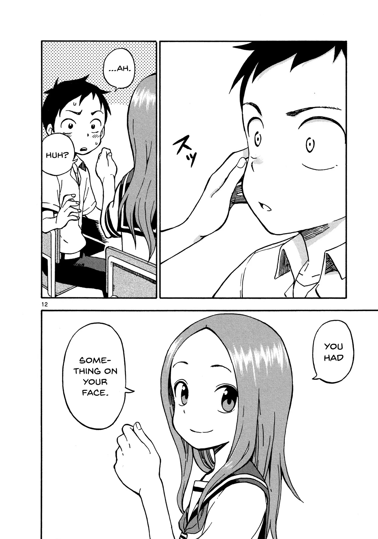 Karakai Jouzu no Takagi-san Chapter 25 page 12 - Chapter 25: Calligraphy