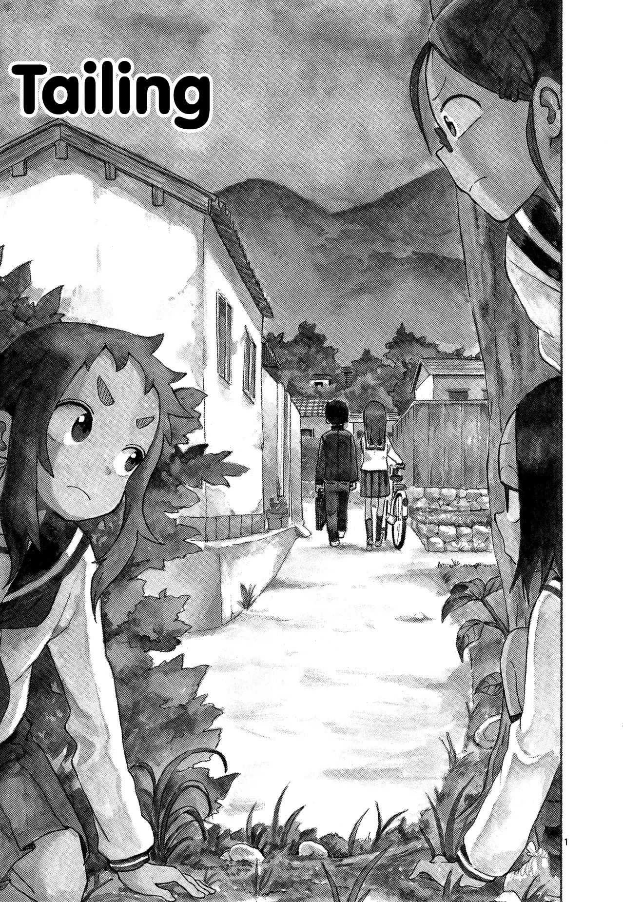 Karakai Jouzu no Takagi-san Chapter 26 page 1 - Chapter 26: Tailing