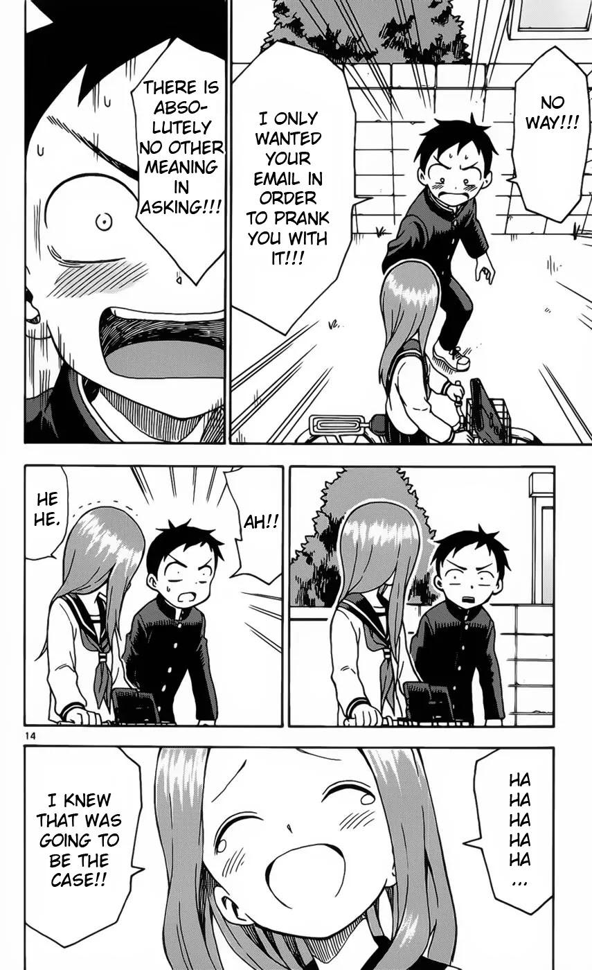 Karakai Jouzu no Takagi-san Chapter 27 page 15 - Chapter 27: Cell Phone