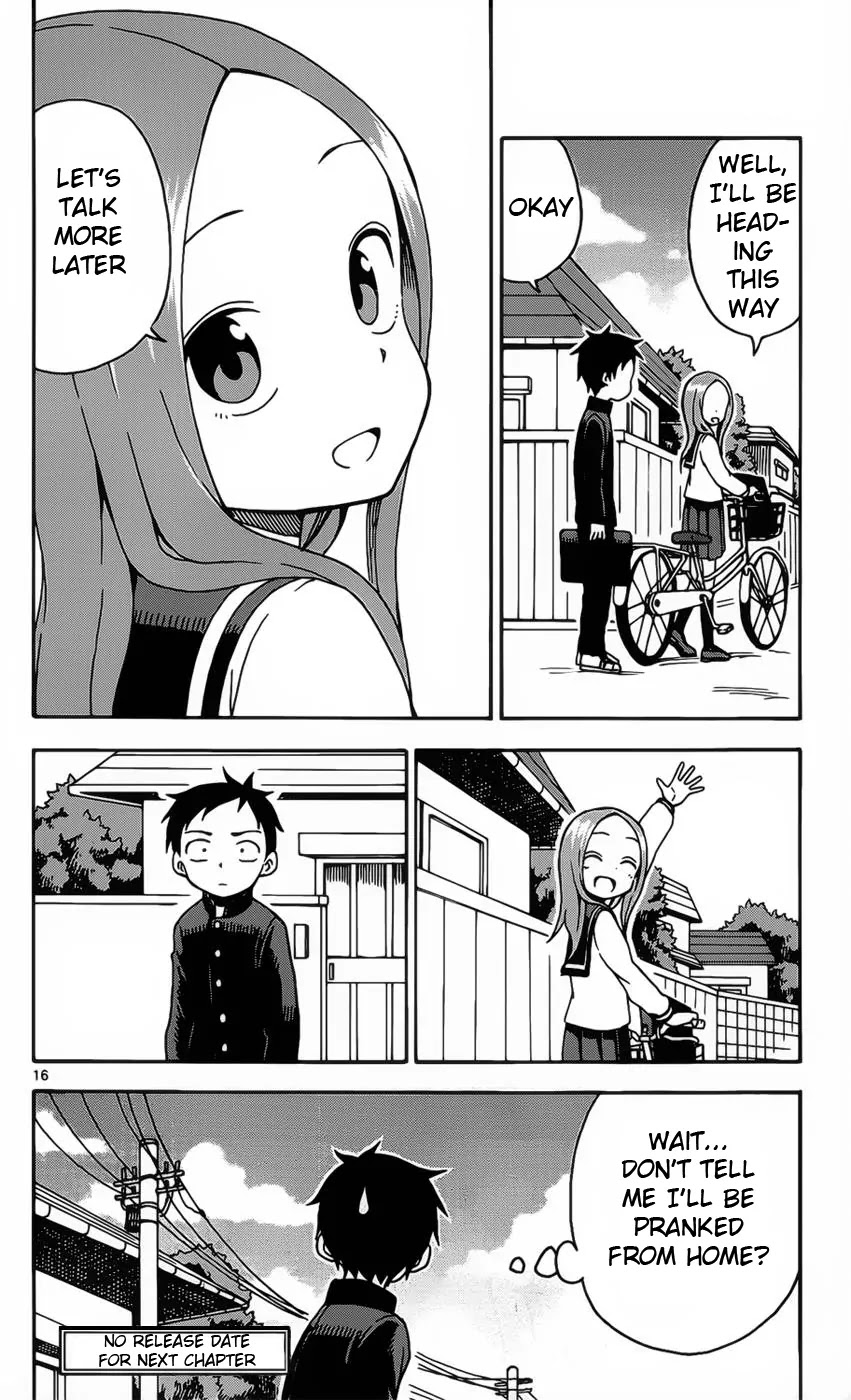 Karakai Jouzu no Takagi-san Chapter 27 page 17 - Chapter 27: Cell Phone