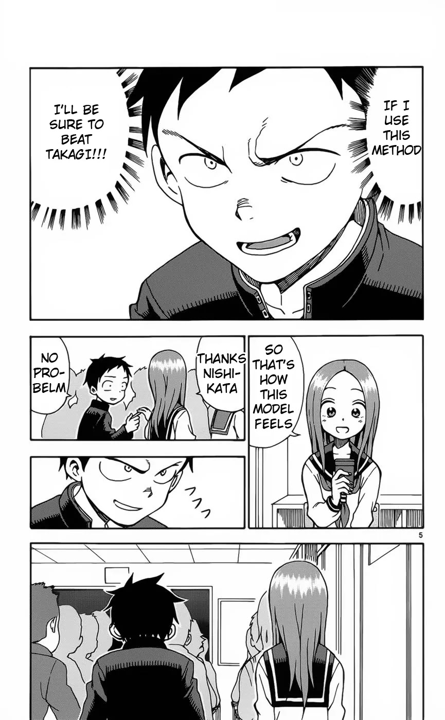 Karakai Jouzu no Takagi-san Chapter 27 page 6 - Chapter 27: Cell Phone