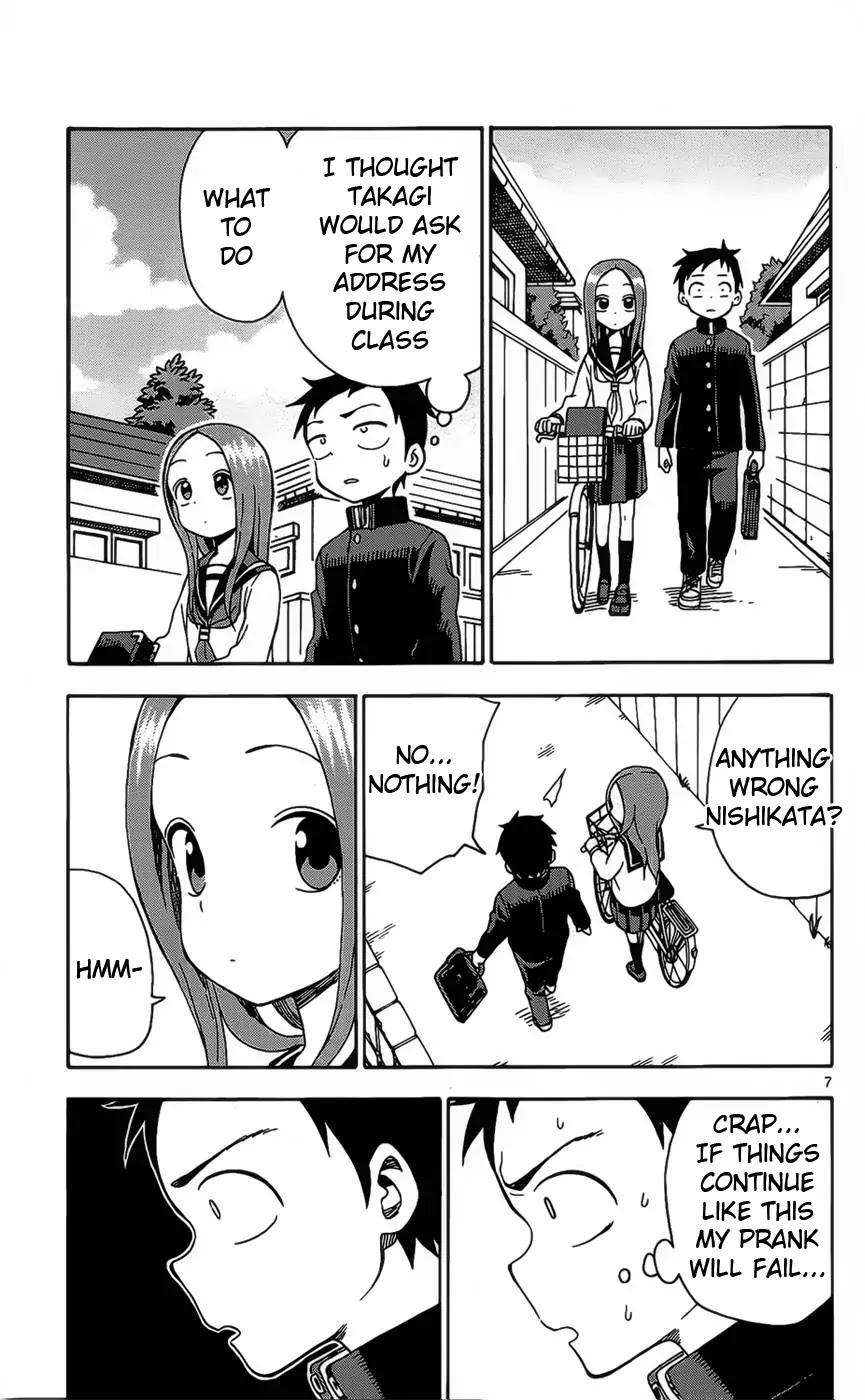 Karakai Jouzu no Takagi-san Chapter 27 page 8 - Chapter 27: Cell Phone