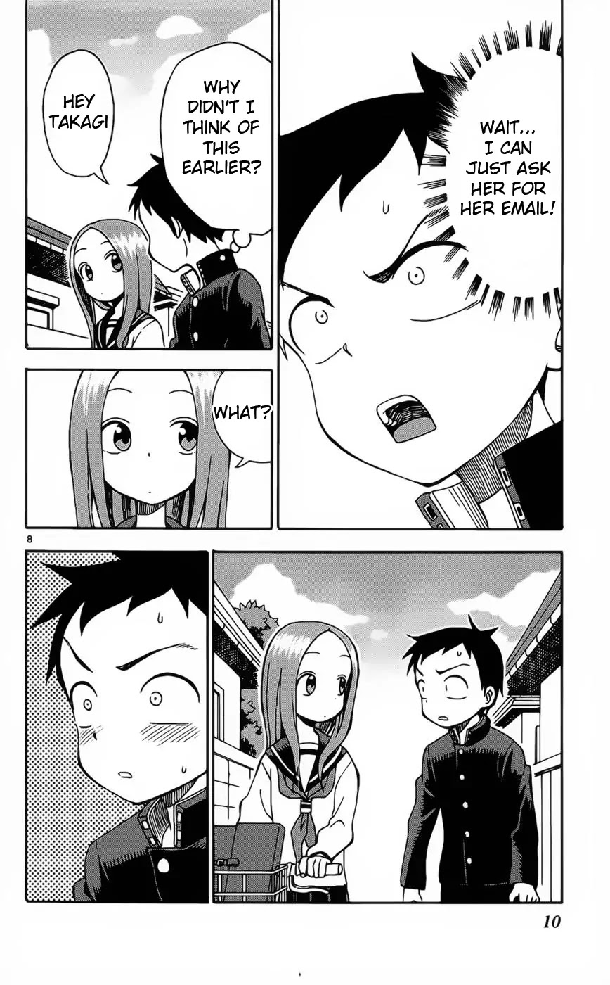 Karakai Jouzu no Takagi-san Chapter 27 page 9 - Chapter 27: Cell Phone