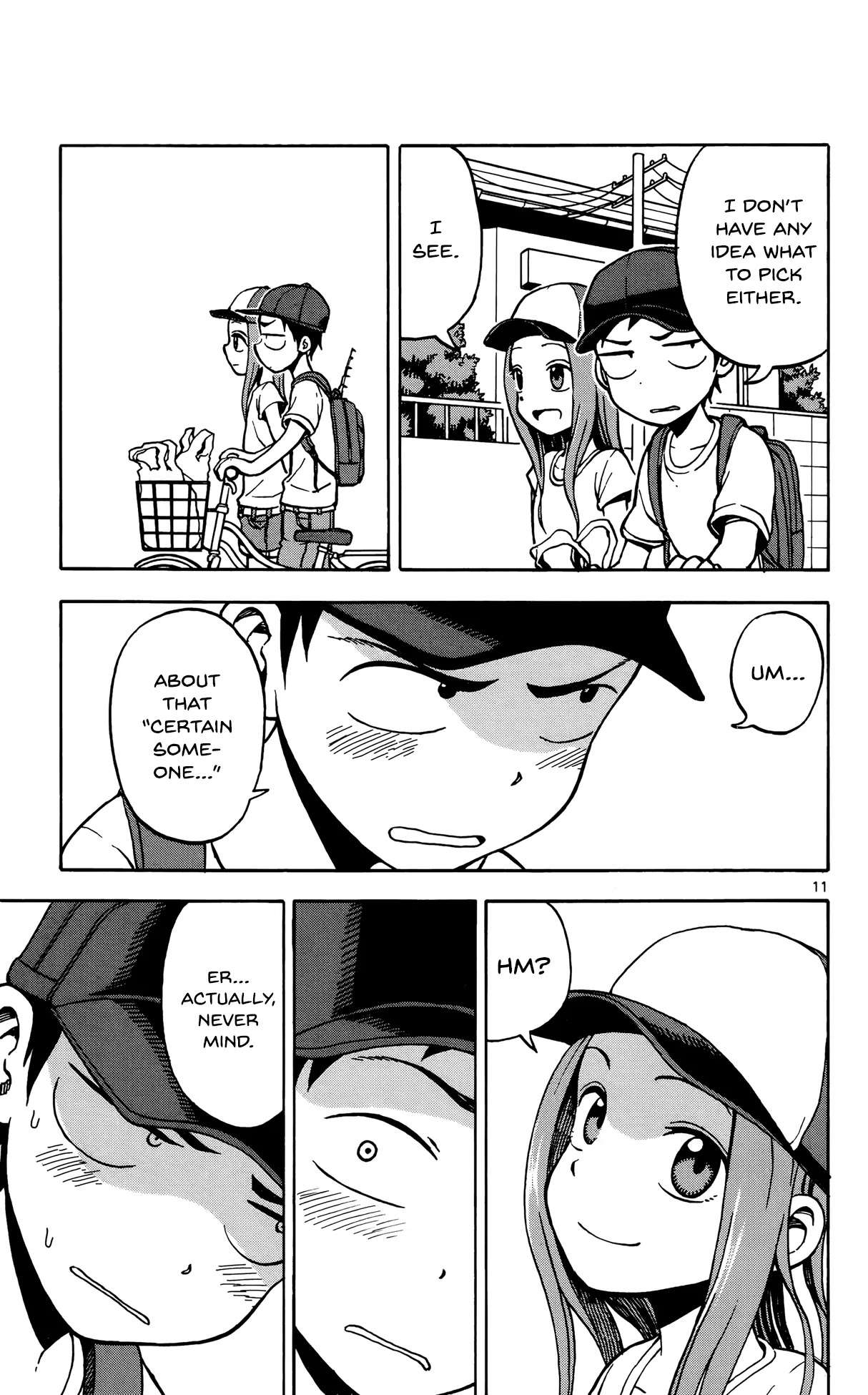 Karakai Jouzu no Takagi-san Chapter 28.5 page 12 - Chapter 28.5: Gessan Mini Plus Extra