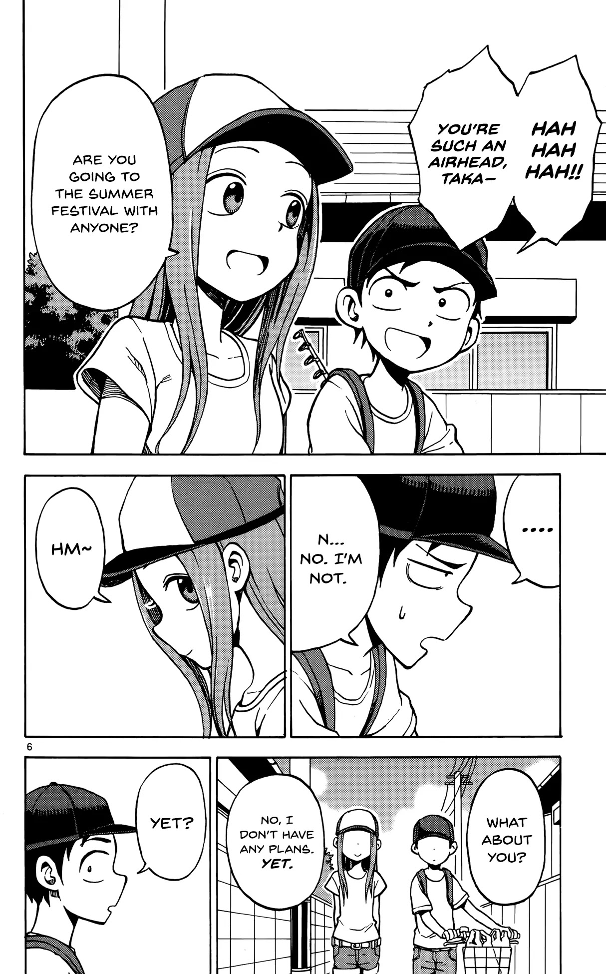 Karakai Jouzu no Takagi-san Chapter 28.5 page 7 - Chapter 28.5: Gessan Mini Plus Extra