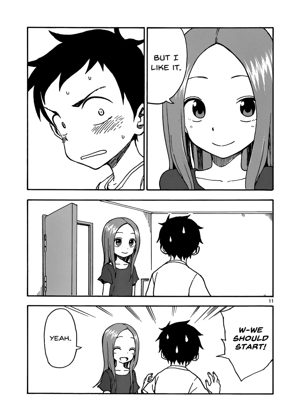Karakai Jouzu no Takagi-san Chapter 28 page 11 - Chapter 28: His Room
