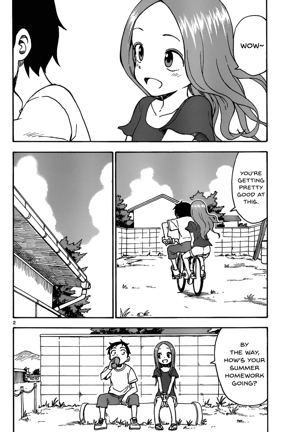 Karakai Jouzu no Takagi-san Chapter 28 page 2 - Chapter 28: His Room