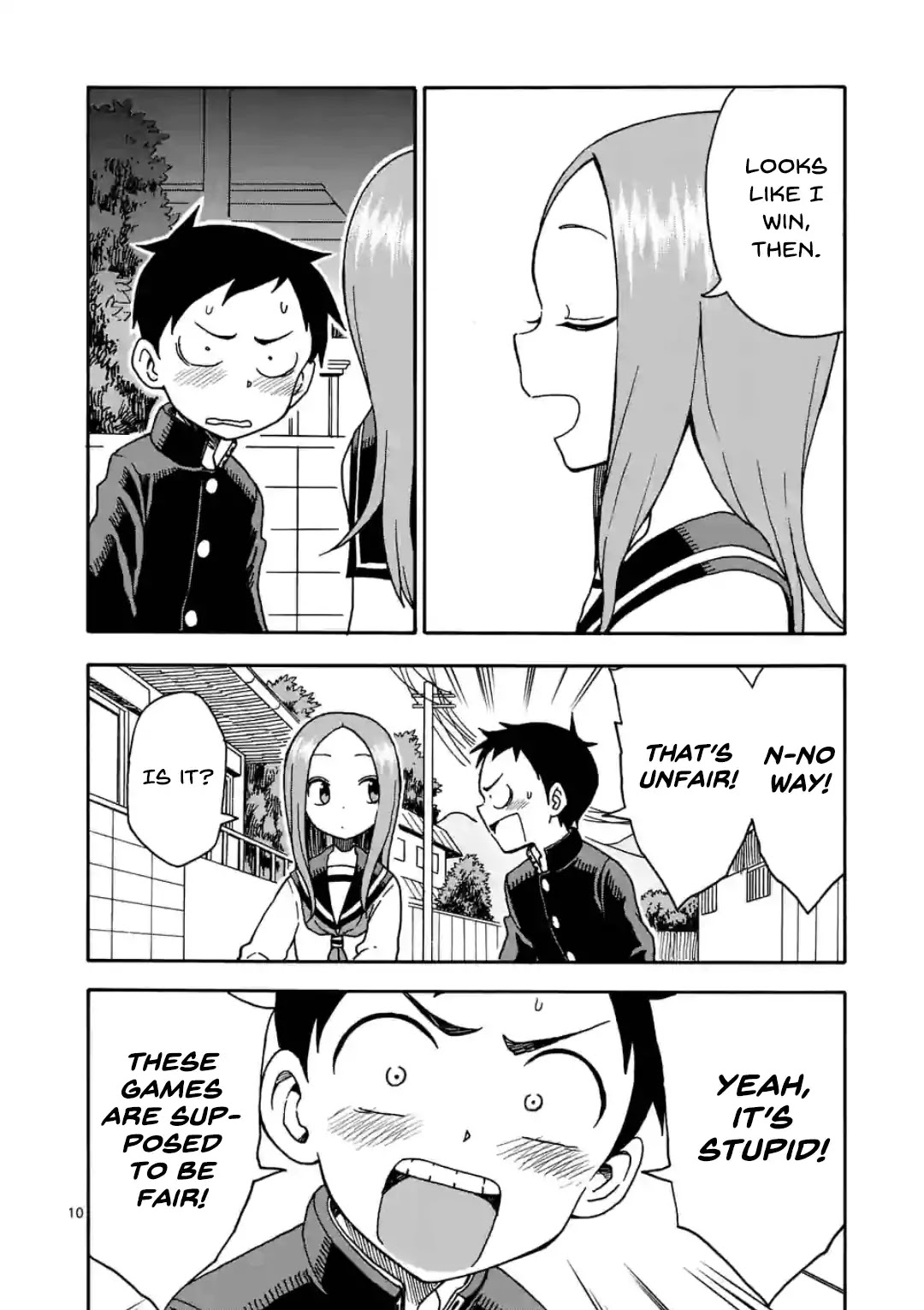 Karakai Jouzu no Takagi-san Chapter 29.5 page 10 - Chapter 29.5: 21 Game