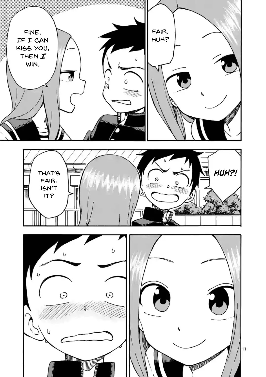 Karakai Jouzu no Takagi-san Chapter 29.5 page 11 - Chapter 29.5: 21 Game