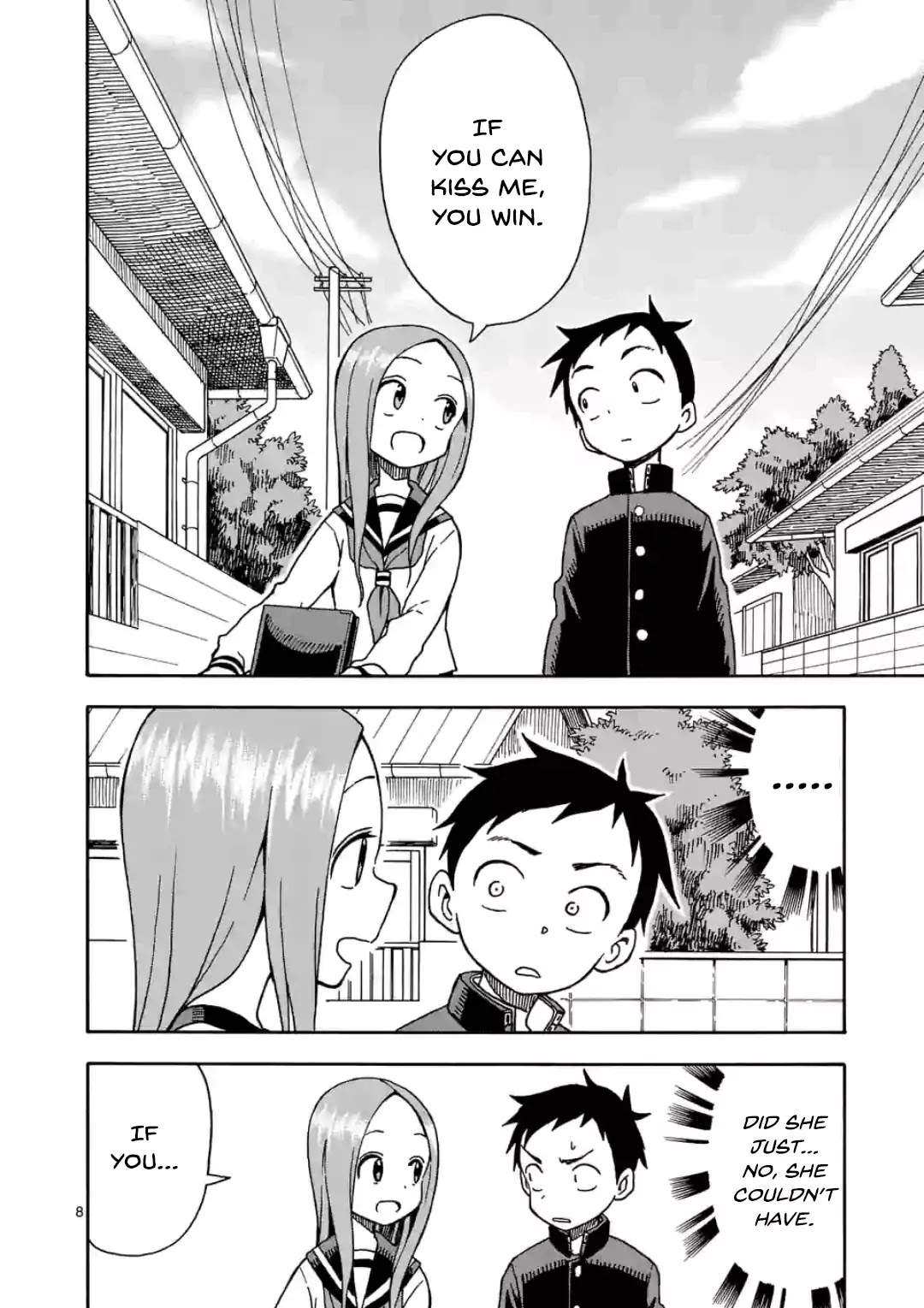 Karakai Jouzu no Takagi-san Chapter 29.5 page 8 - Chapter 29.5: 21 Game