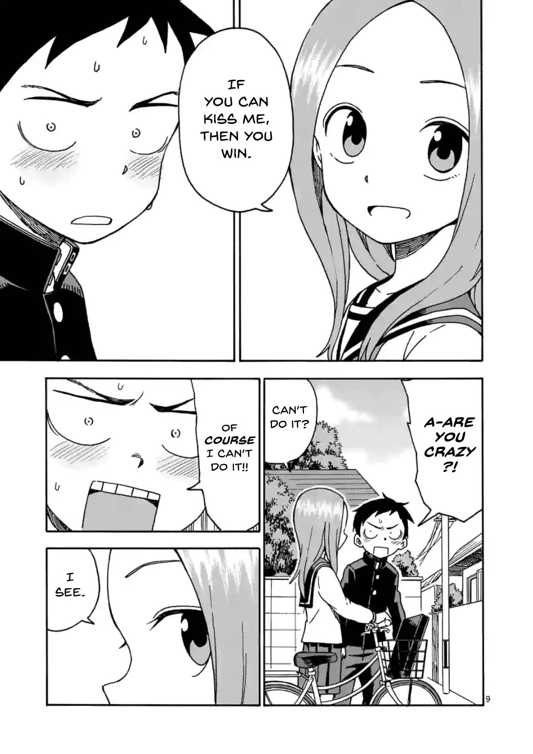 Karakai Jouzu no Takagi-san Chapter 29.5 page 9 - Chapter 29.5: 21 Game