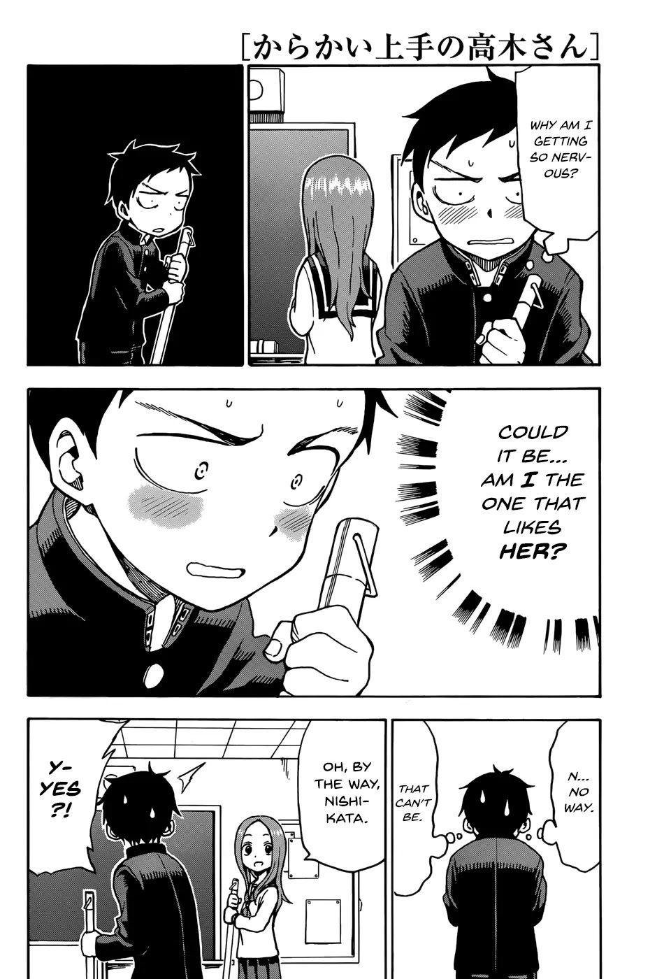 Karakai Jouzu no Takagi-san Chapter 29 page 12 - Chapter 29: Fortune Telling