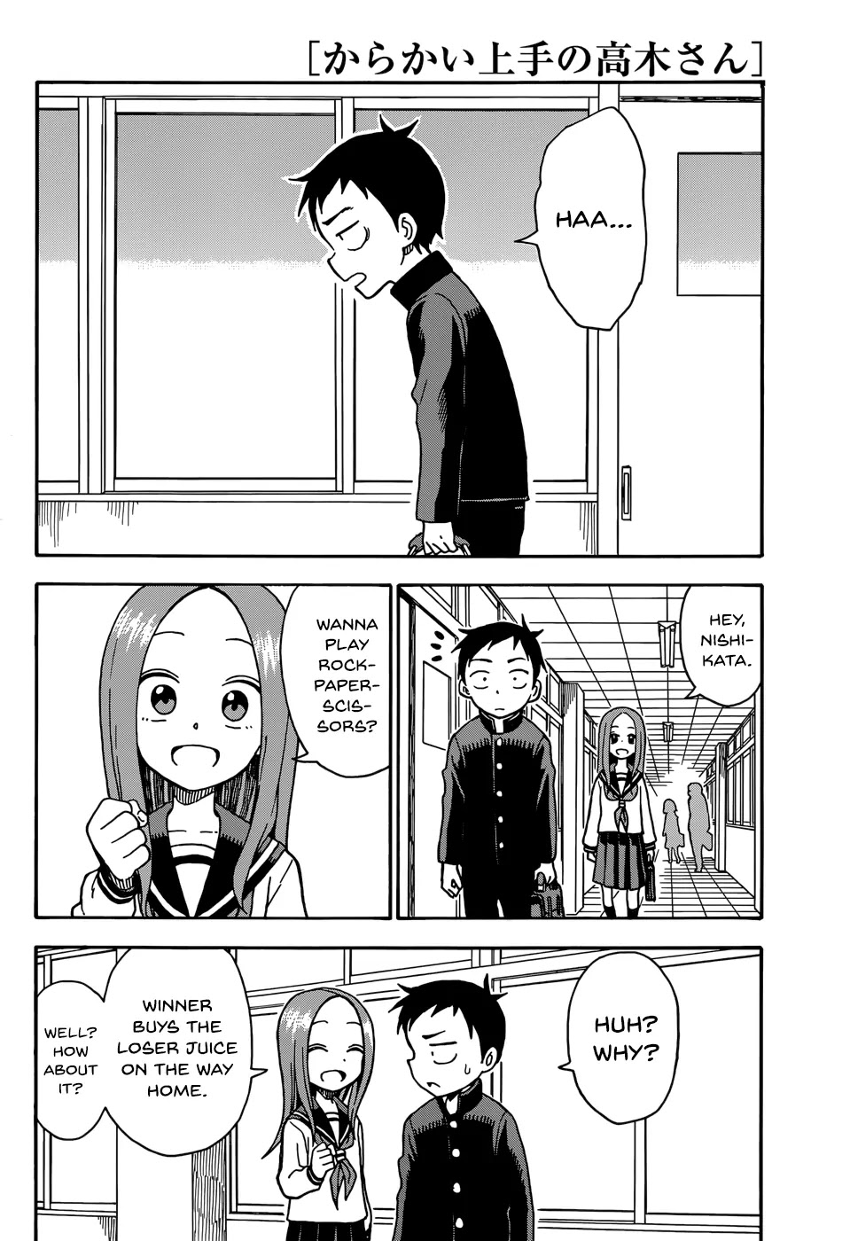 Karakai Jouzu no Takagi-san Chapter 29 page 2 - Chapter 29: Fortune Telling