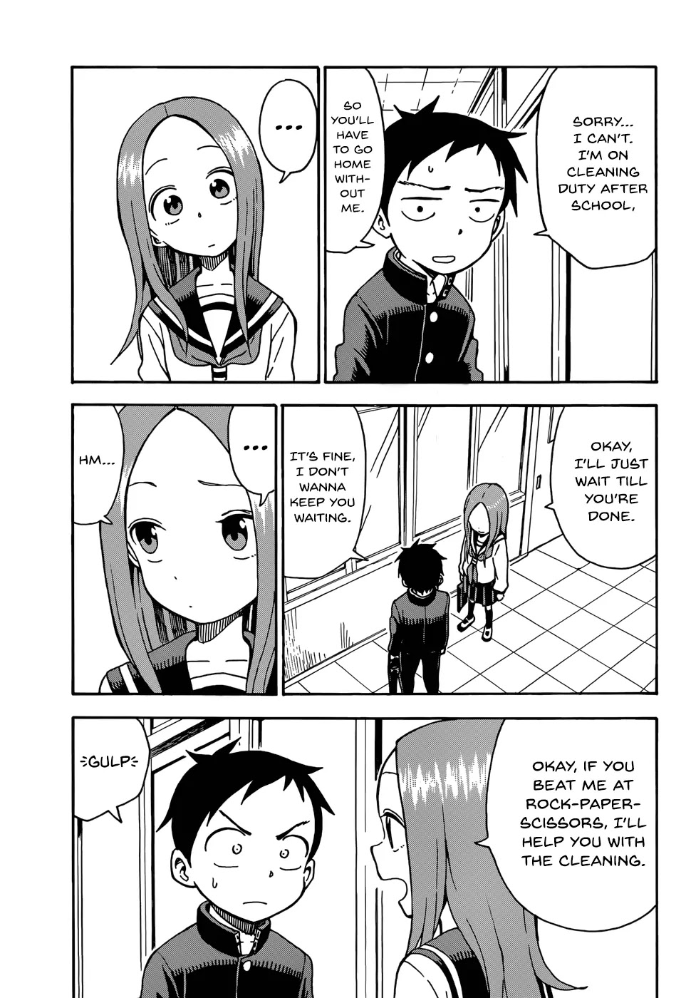 Karakai Jouzu no Takagi-san Chapter 29 page 3 - Chapter 29: Fortune Telling