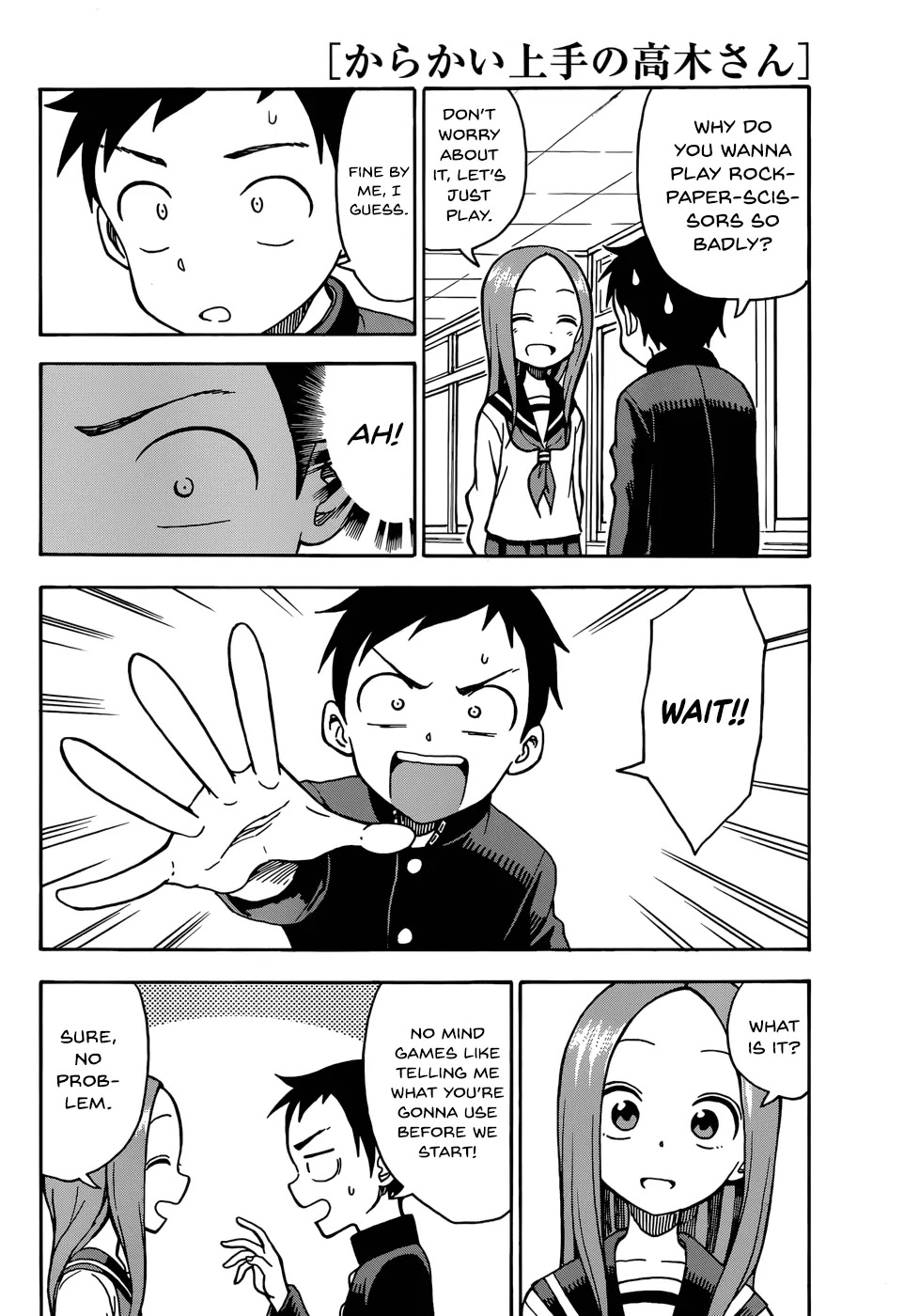 Karakai Jouzu no Takagi-san Chapter 29 page 4 - Chapter 29: Fortune Telling