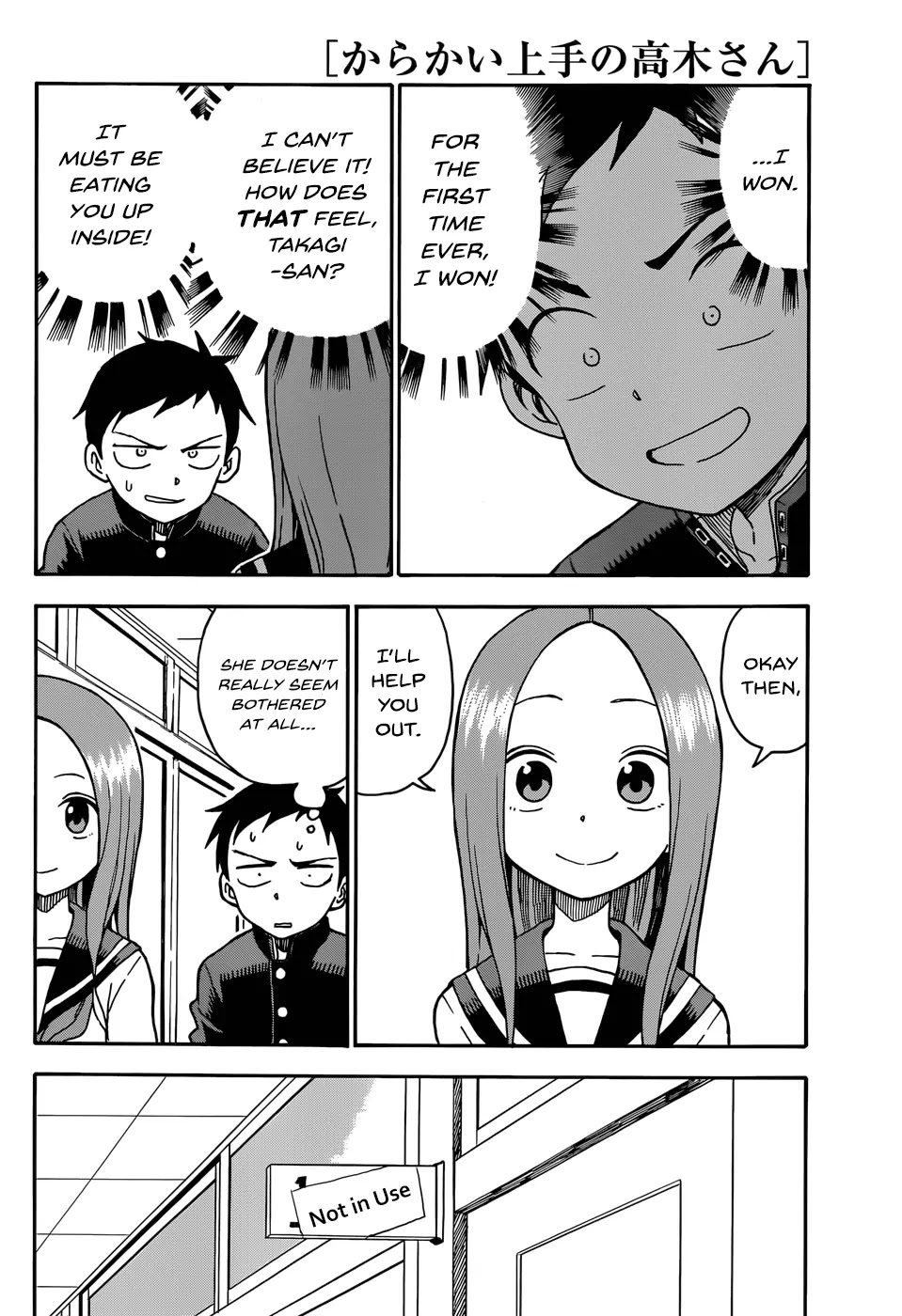 Karakai Jouzu no Takagi-san Chapter 29 page 6 - Chapter 29: Fortune Telling