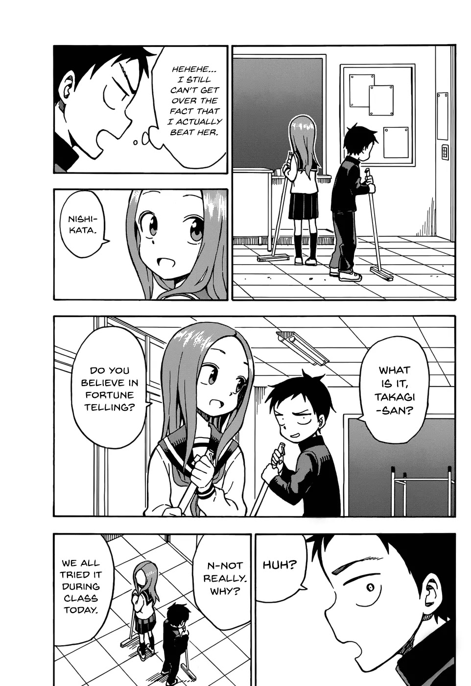 Karakai Jouzu no Takagi-san Chapter 29 page 7 - Chapter 29: Fortune Telling