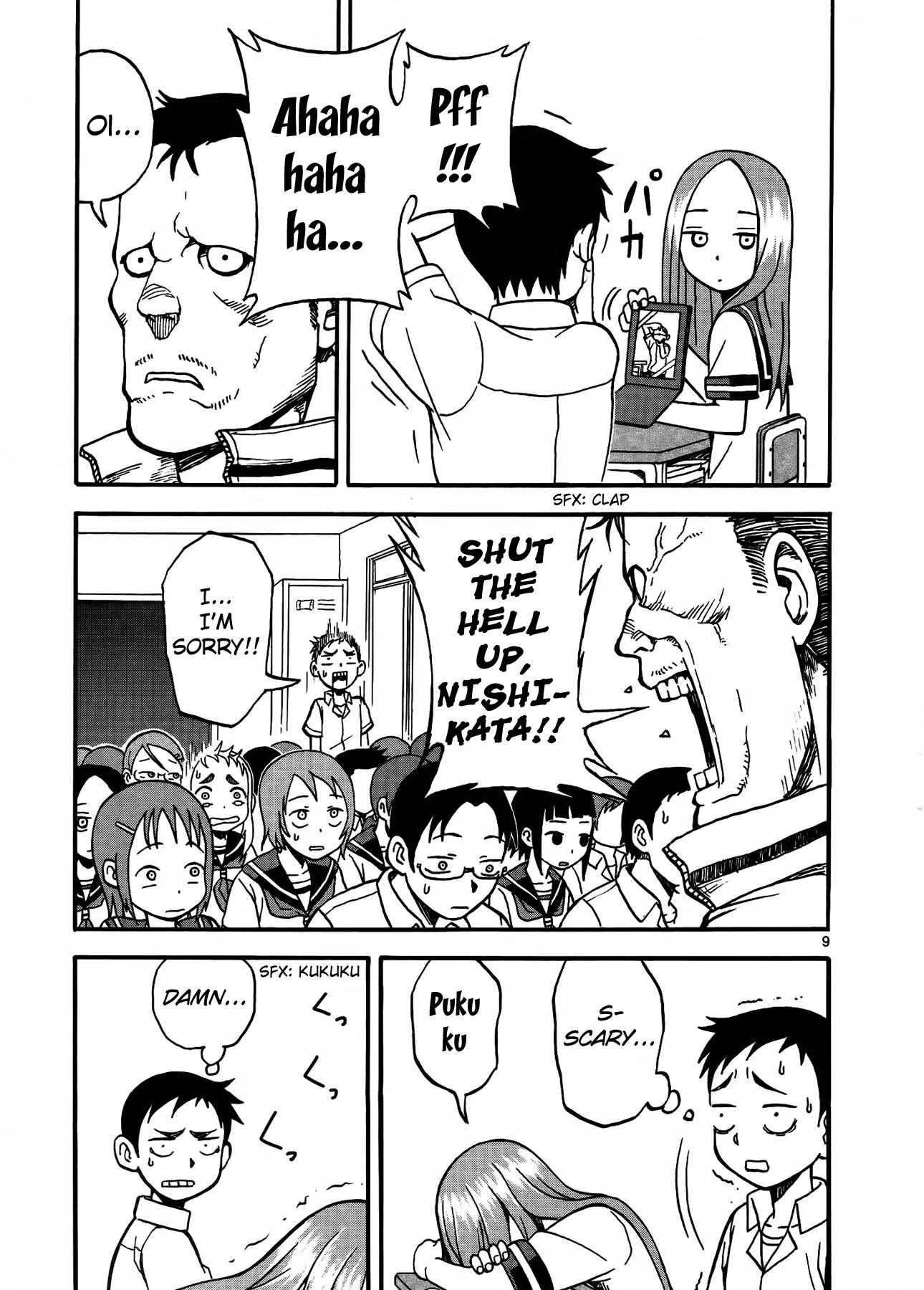 Karakai Jouzu no Takagi-san Chapter 3 page 10 - Chapter 3: Making Faces