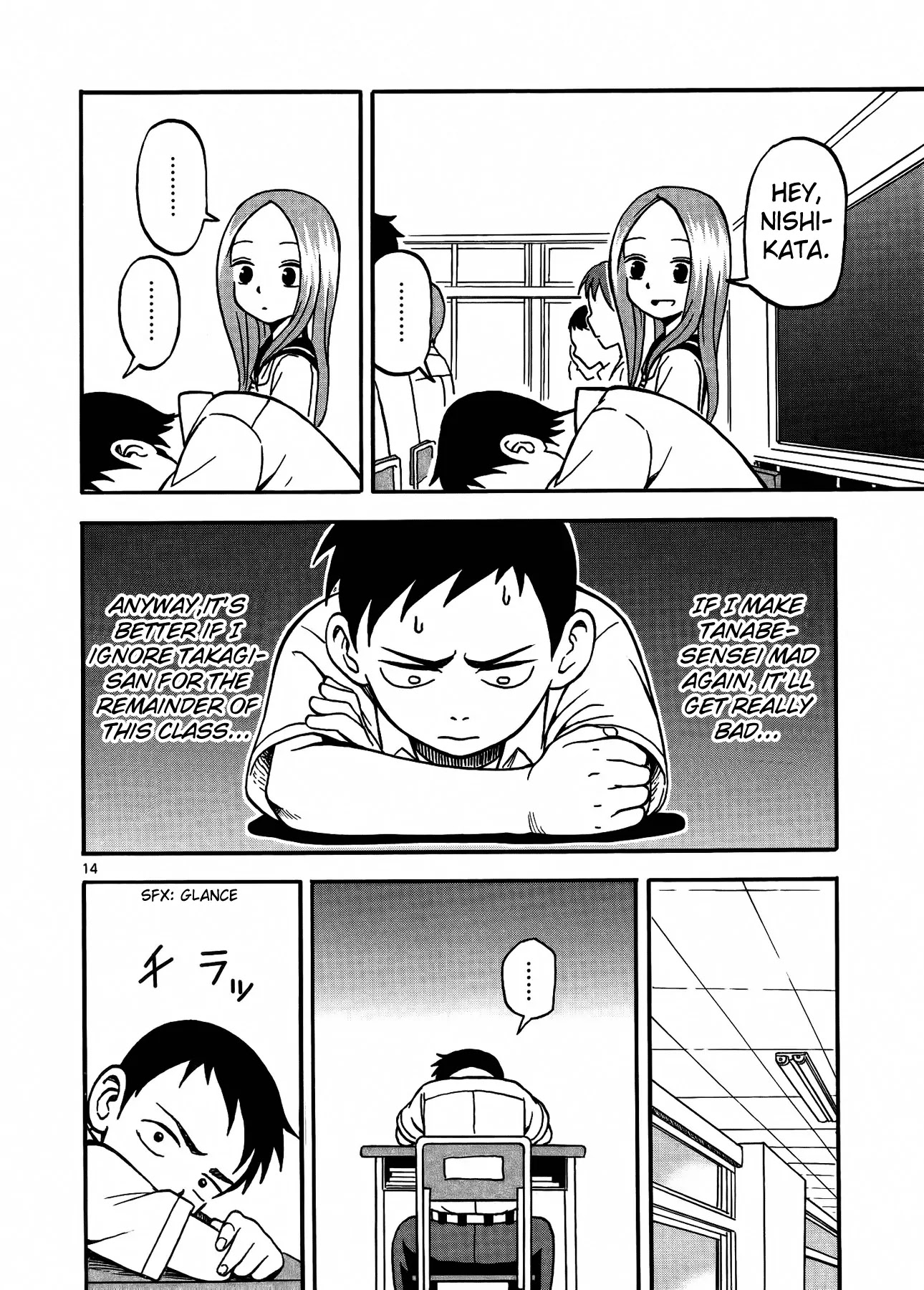 Karakai Jouzu no Takagi-san Chapter 3 page 15 - Chapter 3: Making Faces