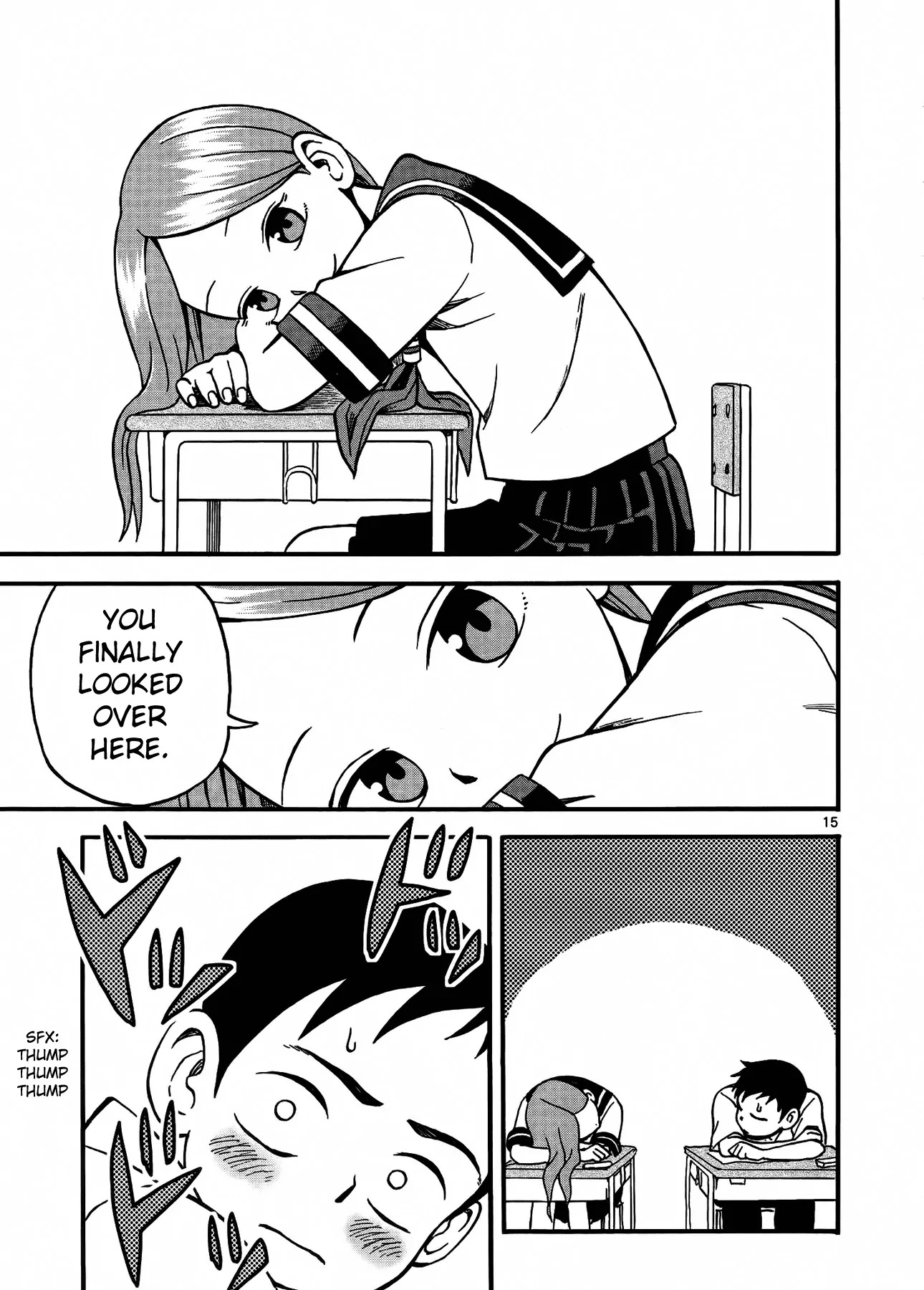 Karakai Jouzu no Takagi-san Chapter 3 page 16 - Chapter 3: Making Faces