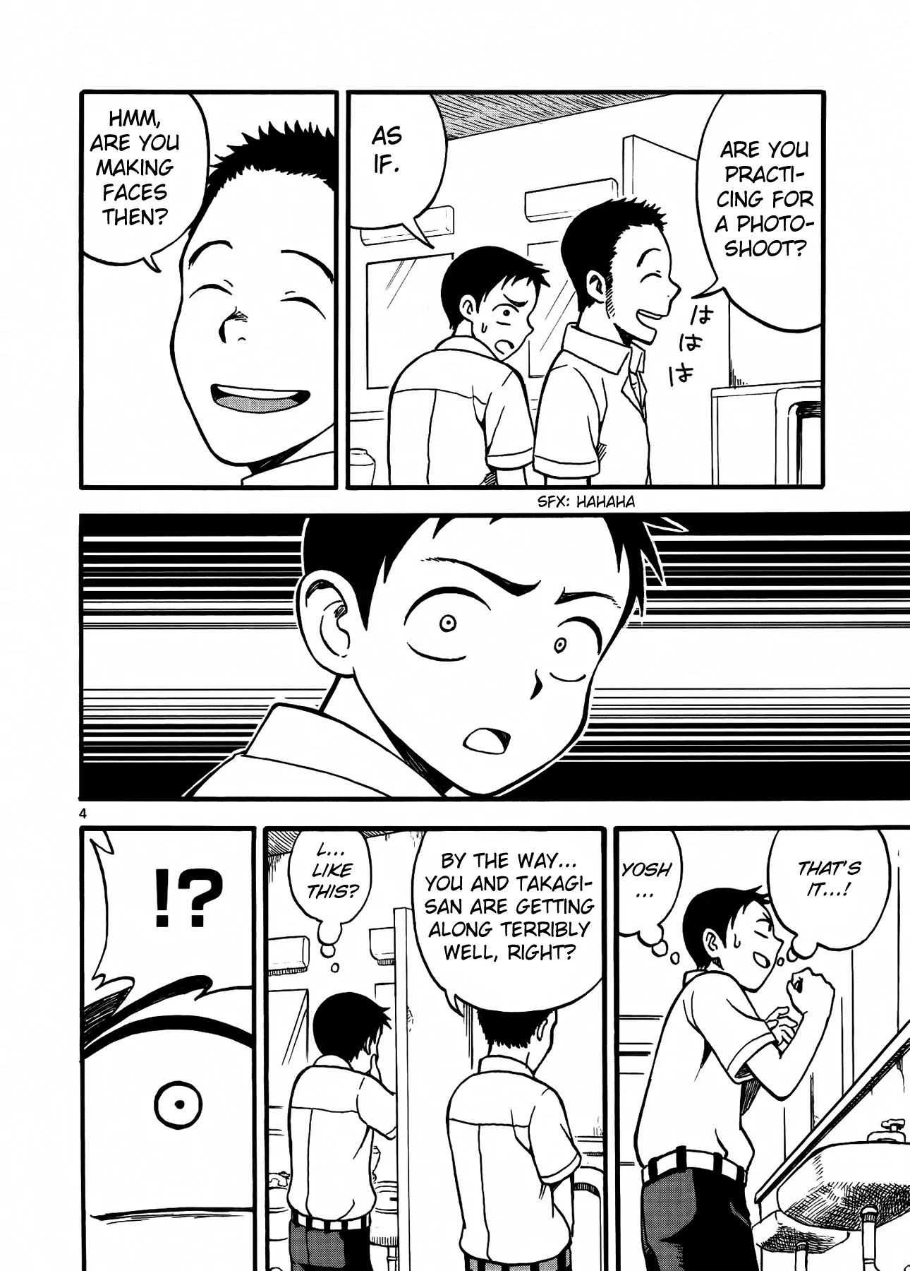 Karakai Jouzu no Takagi-san Chapter 3 page 5 - Chapter 3: Making Faces