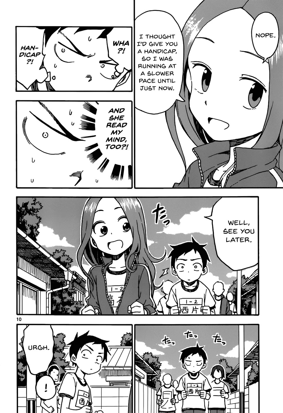 Karakai Jouzu no Takagi-san Chapter 30 page 10 - Chapter 30: Marathon