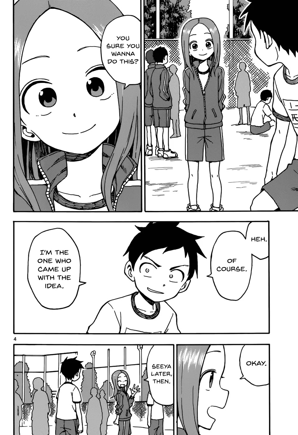 Karakai Jouzu no Takagi-san Chapter 30 page 4 - Chapter 30: Marathon