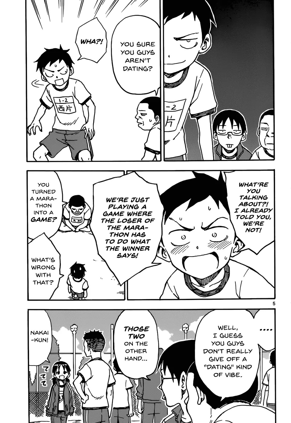 Karakai Jouzu no Takagi-san Chapter 30 page 5 - Chapter 30: Marathon