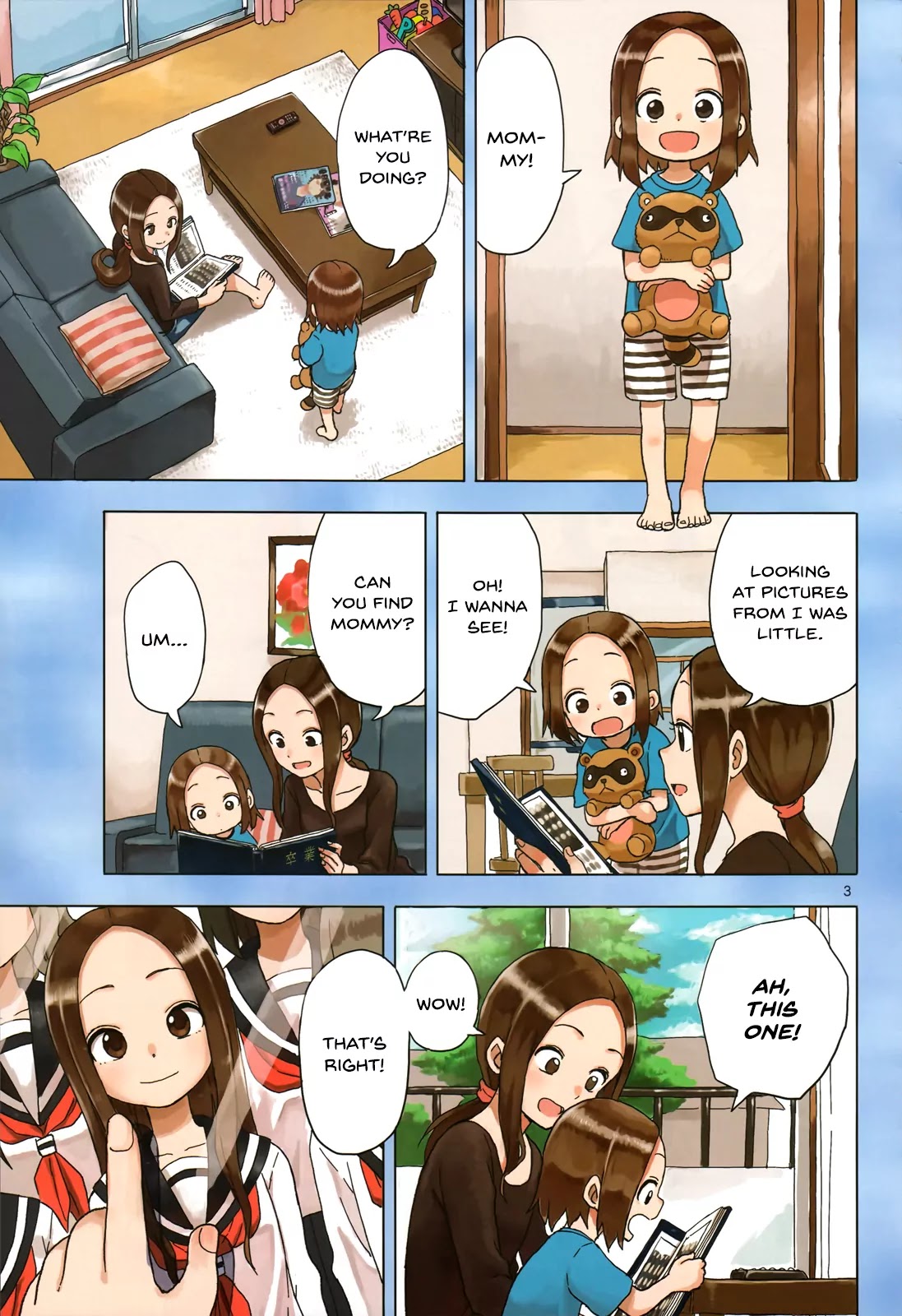 Karakai Jouzu no Takagi-san Chapter 31 page 4 - Chapter 31: Memories