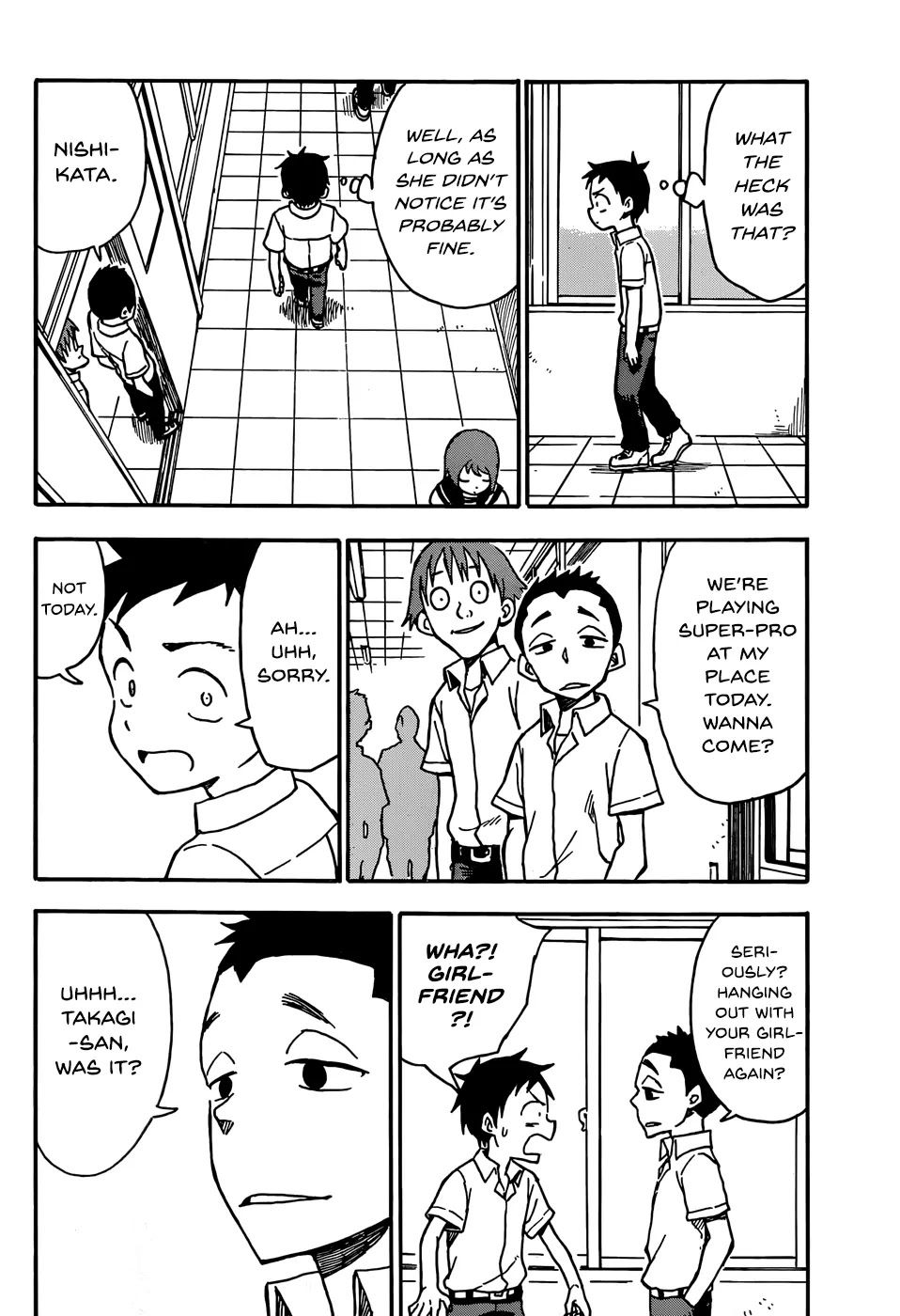 Karakai Jouzu no Takagi-san Chapter 32 page 6 - Chapter 32: Invitation