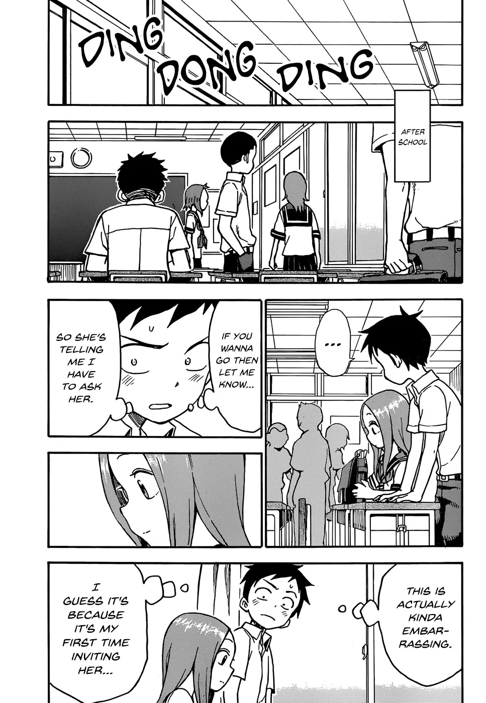 Karakai Jouzu no Takagi-san Chapter 32 page 9 - Chapter 32: Invitation