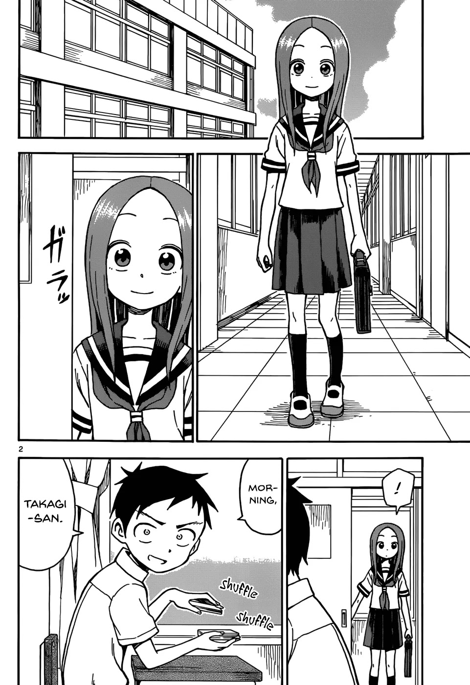 Karakai Jouzu no Takagi-san Chapter 33 page 2 - Chapter 33: Poker