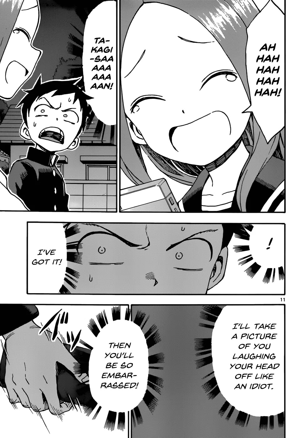 Karakai Jouzu no Takagi-san Chapter 34 page 11 - Chapter 34: Picture