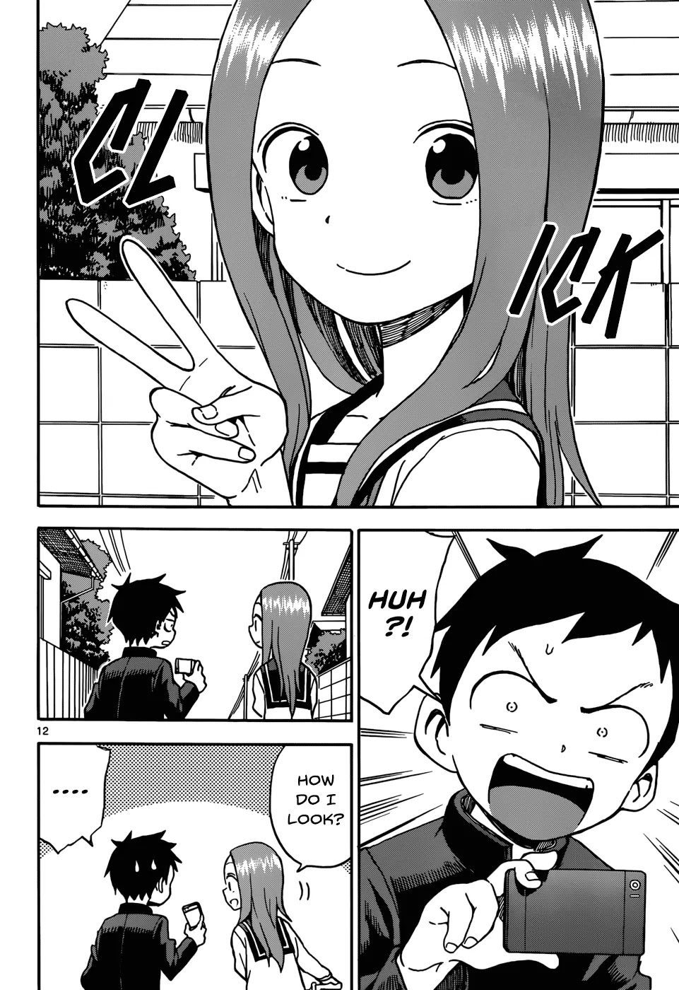 Karakai Jouzu no Takagi-san Chapter 34 page 12 - Chapter 34: Picture