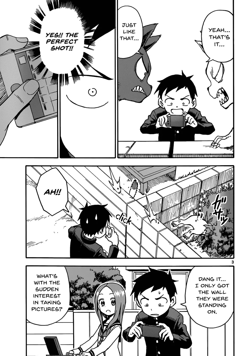 Karakai Jouzu no Takagi-san Chapter 34 page 3 - Chapter 34: Picture