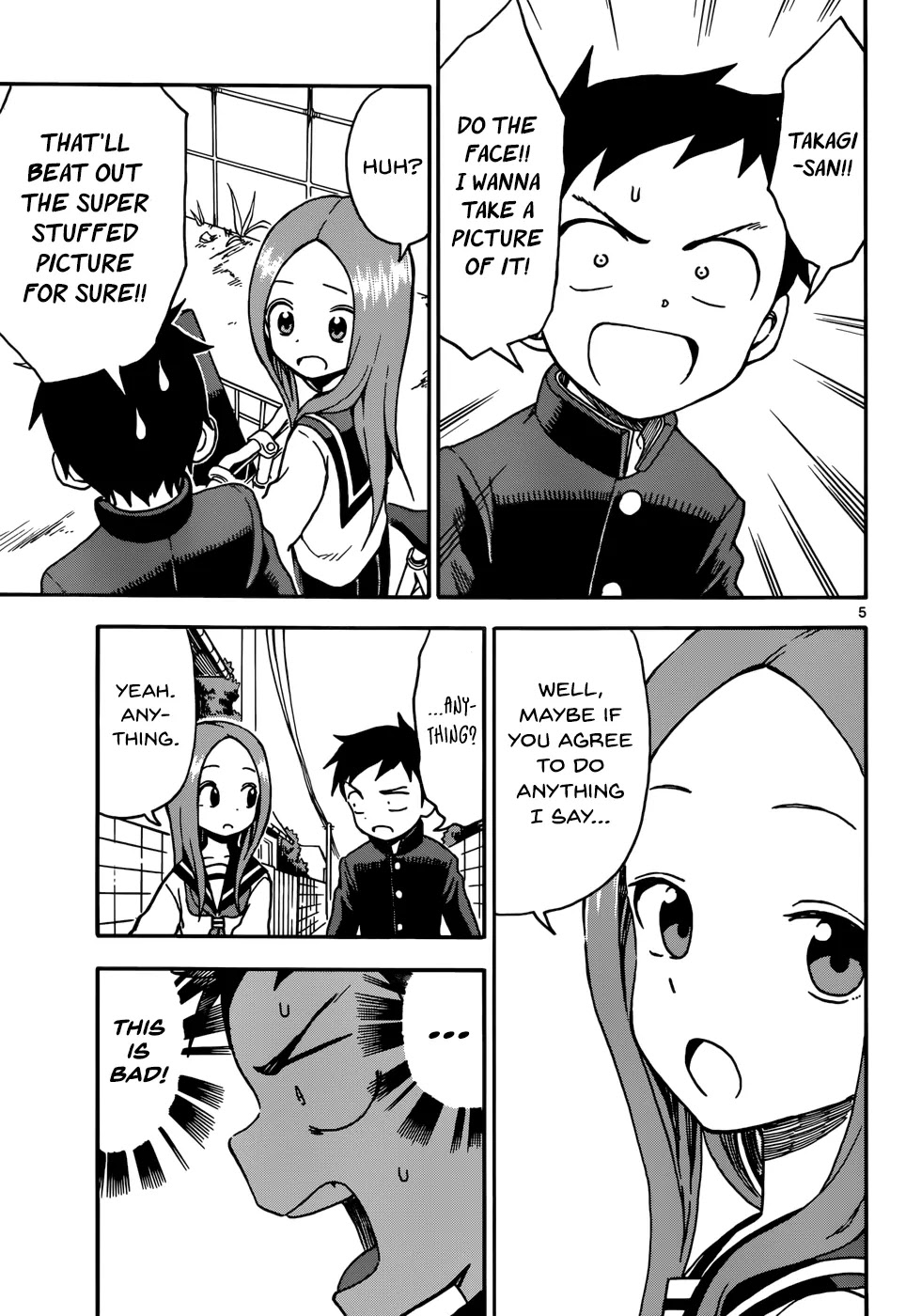 Karakai Jouzu no Takagi-san Chapter 34 page 5 - Chapter 34: Picture