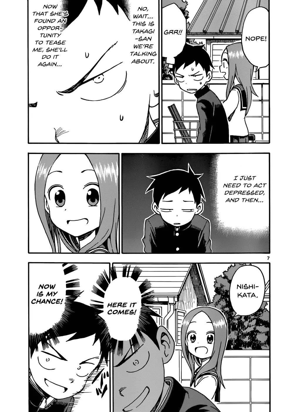 Karakai Jouzu no Takagi-san Chapter 34 page 7 - Chapter 34: Picture
