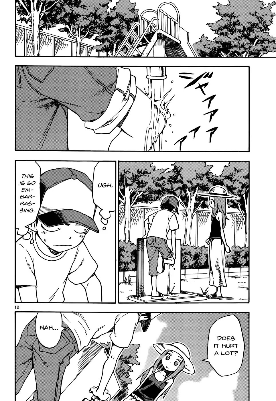 Karakai Jouzu no Takagi-san Chapter 35 page 12 - Chapter 35: Water Spigot